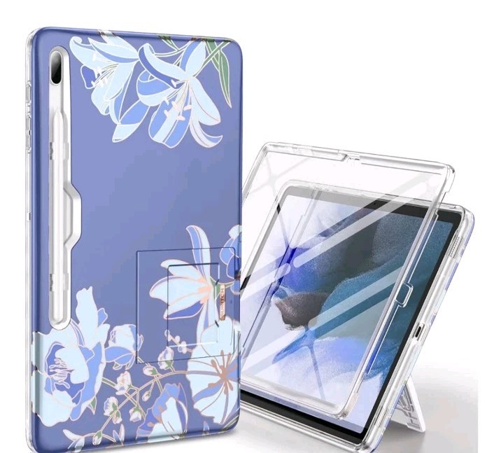 SURITCH for Samsung Galaxy Tab S7 FE Case for Tablet S7+ Plus, S8+ Plus,...