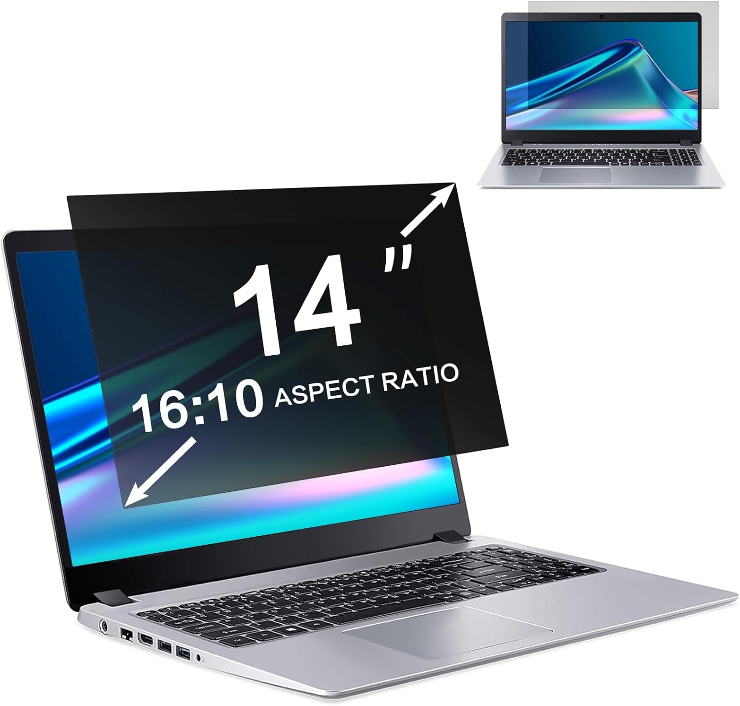 2 X Anti-peeping Screen Protector For SONY VAIO SX14-R (2025)