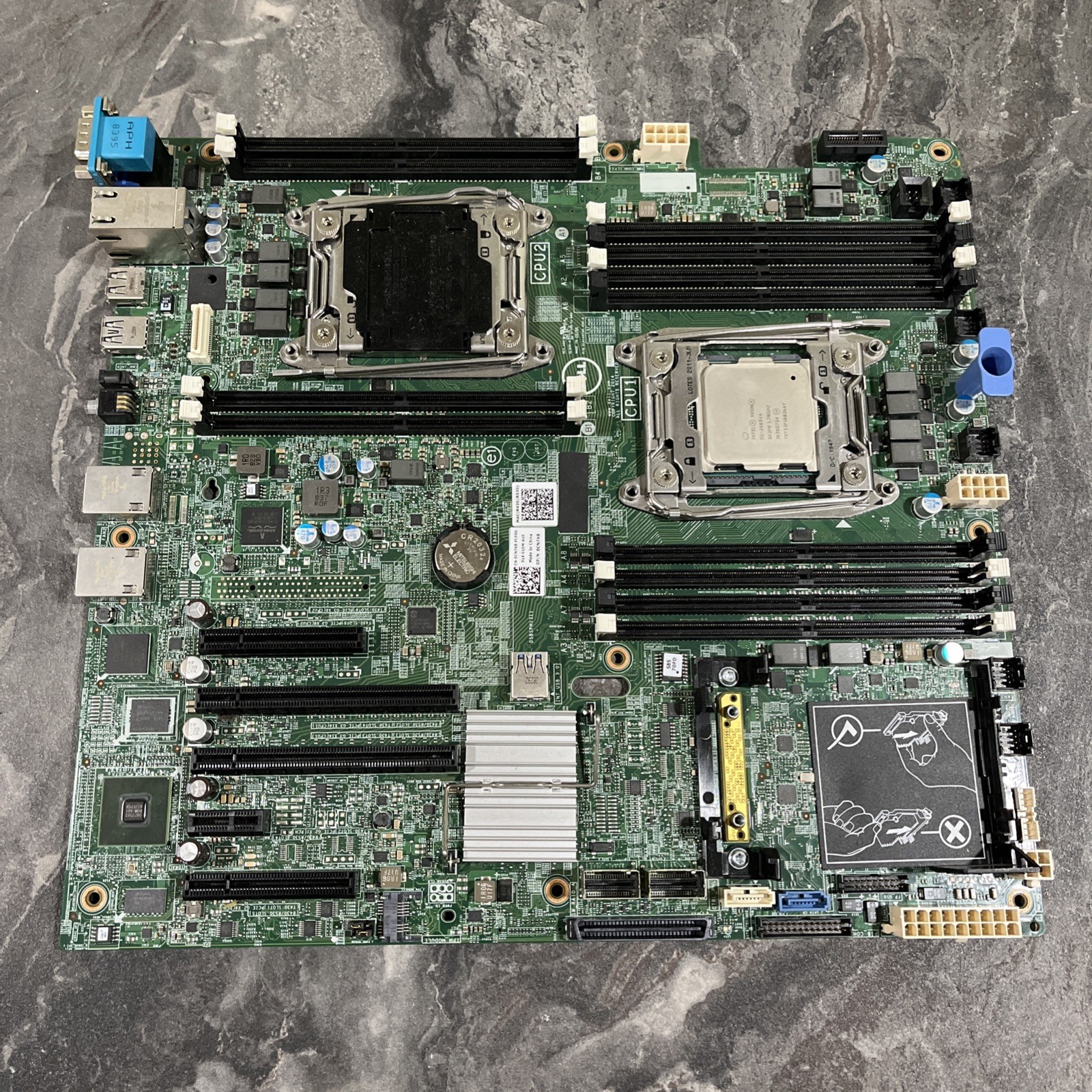 Dell PowerEdge R430/R530 DDR4 Dual LGA2011-3 Server Motherboard Dell P/N: 0CN7X8