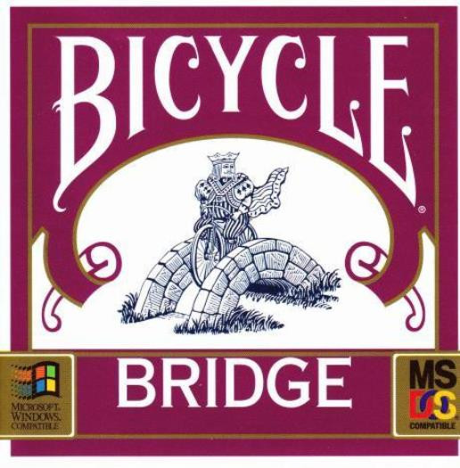 Bicycle Bridge 1995 PC CD learn to play win tricks suit trump highest card game