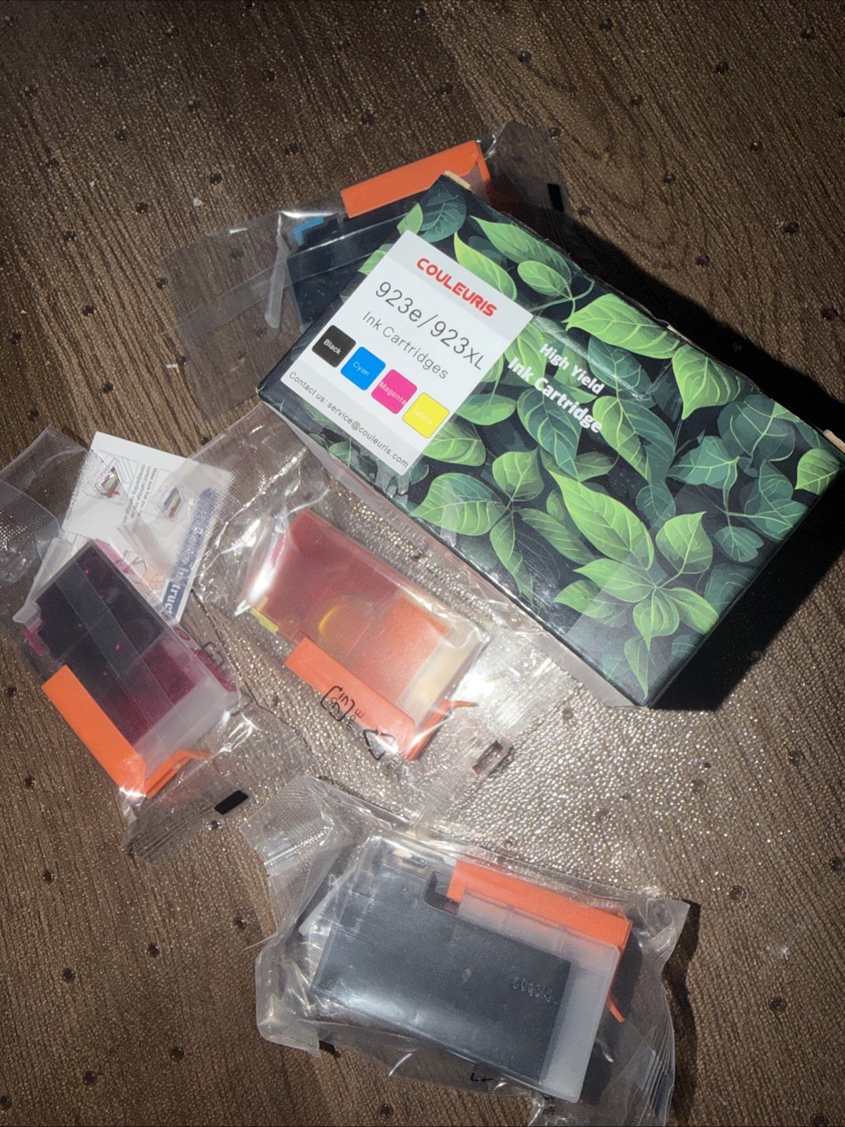 Couleuris 923e/923XL Compatible Ink Cartridges for HP CMYK Set