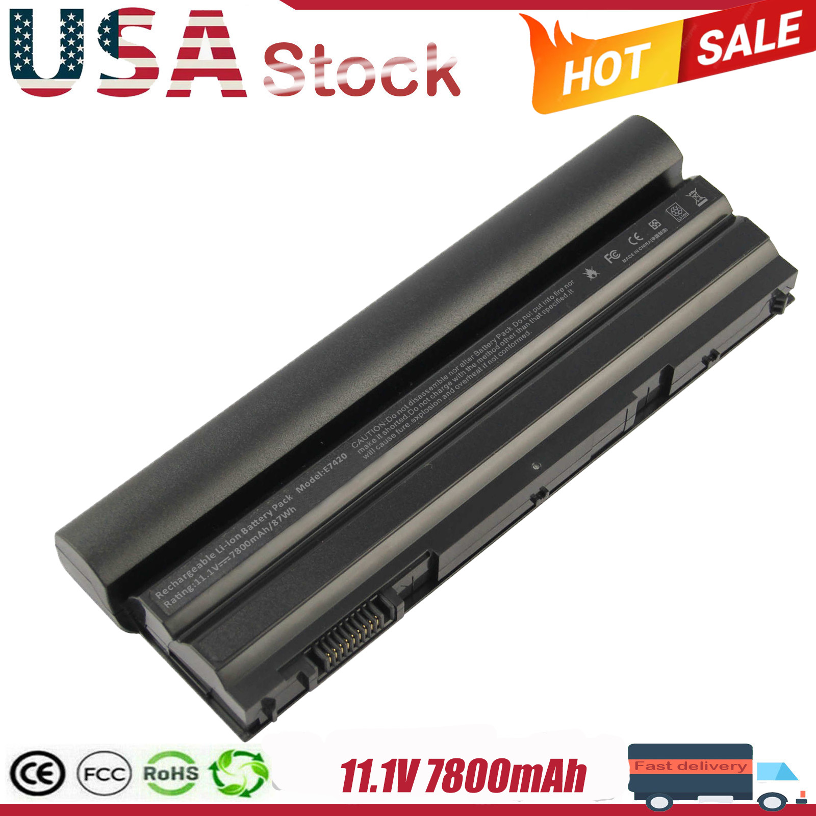 9 Cell Battery For Dell Latitude E6540 E6530 E6440 E6430 E6420 312-1163 NHXVW US