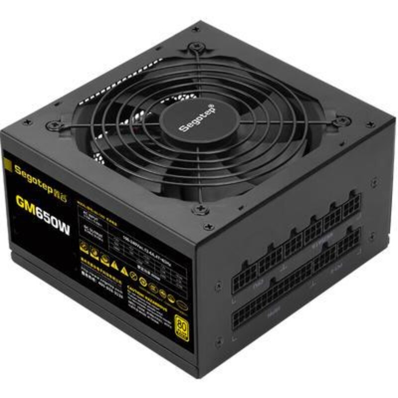 Segotep 750W 850W Gaming Power Supply Dual PCIE5.0 Ports 80 Plus Gold Certified