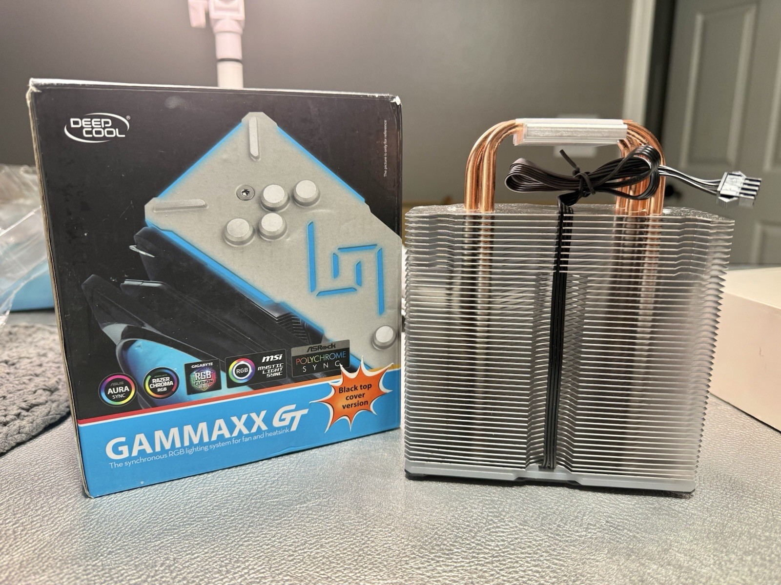 Deepcool deep cool Gammaxx GT BK Does Not Come With CPU Fan or a warrantee lol