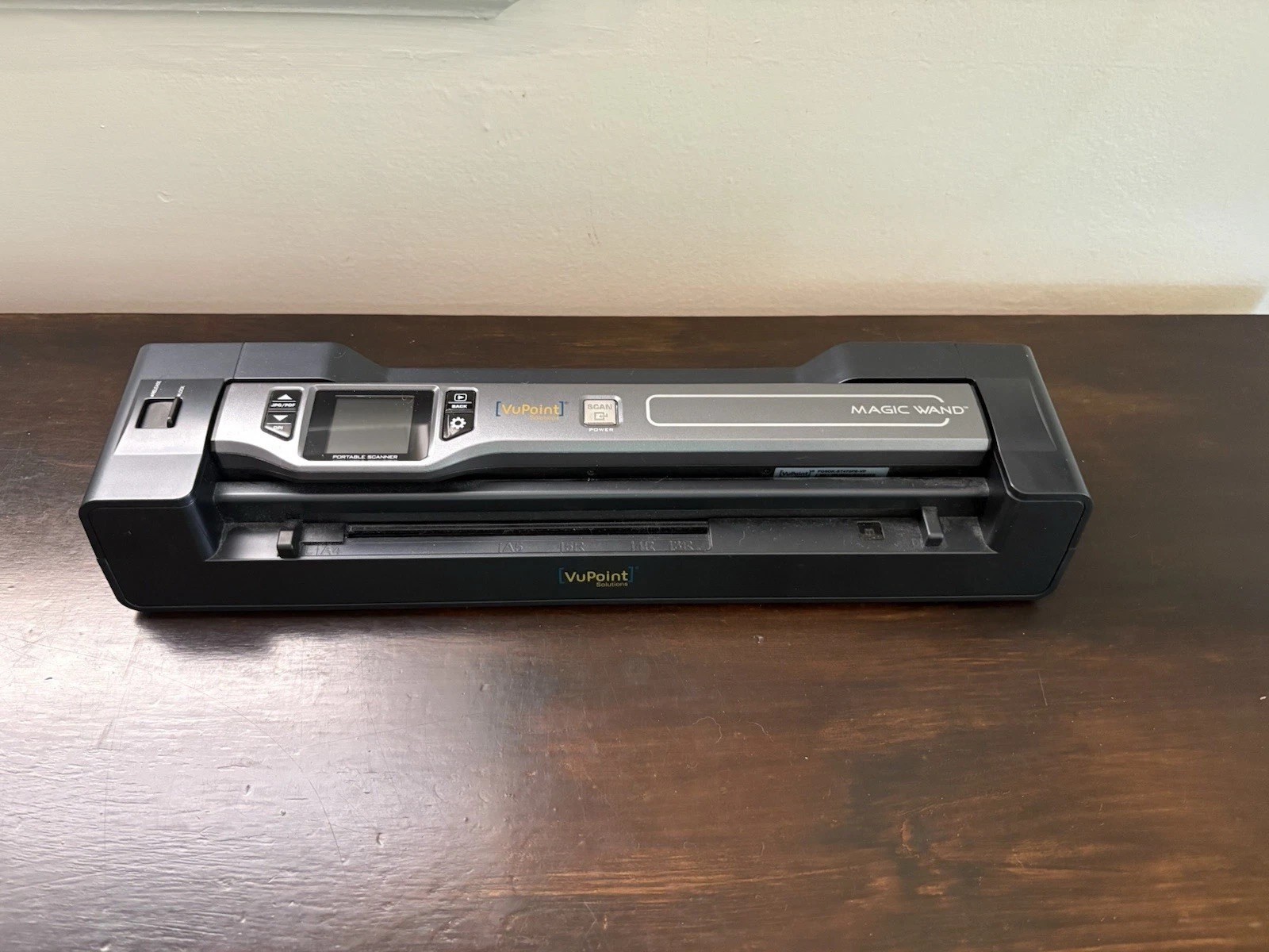 VuPoint Magic Wand Portable Handheld Scanner Auto Feed Dock - 
