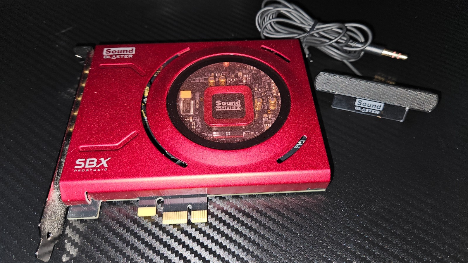 Creative Sound Blaster Z Sound Card with microphone
