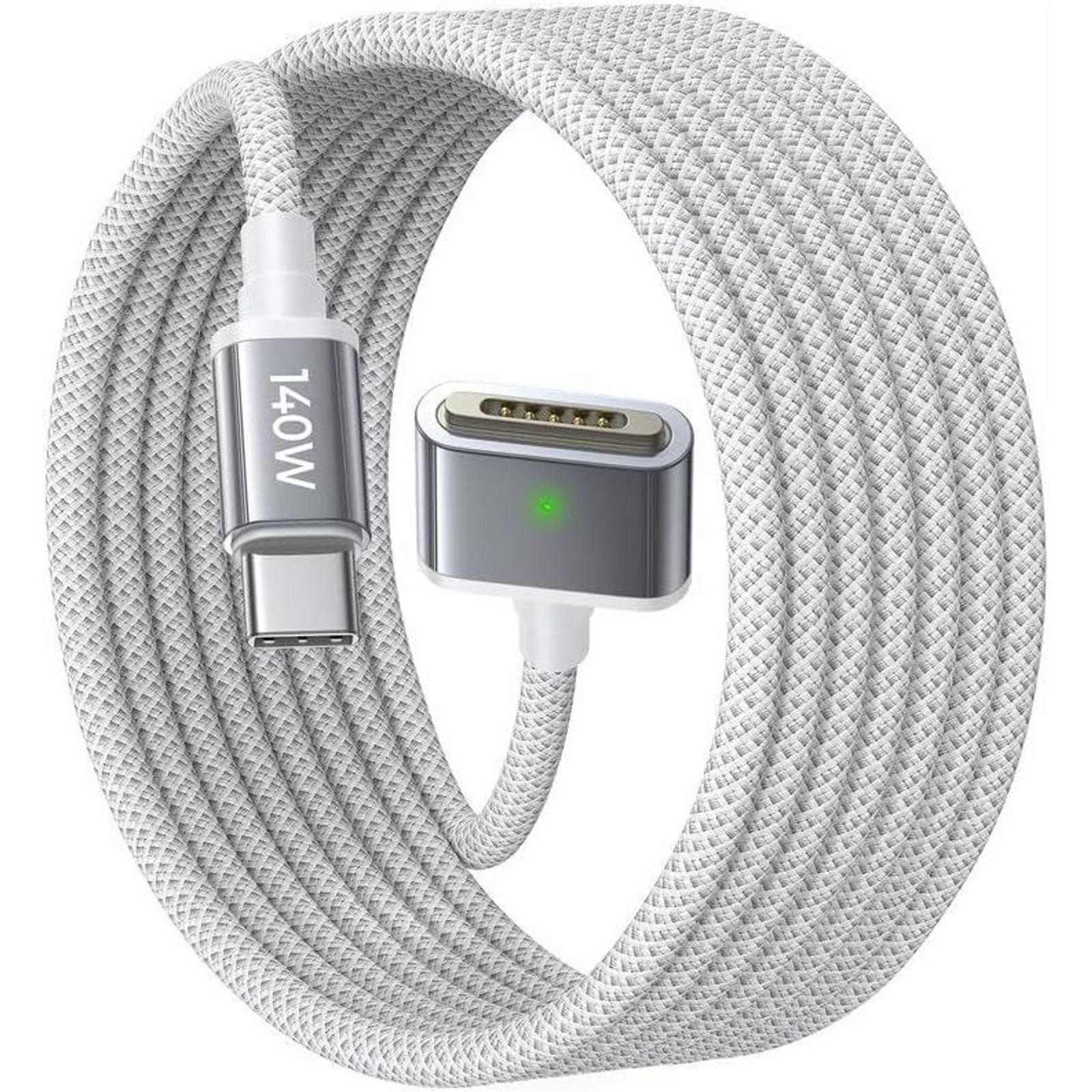 LISEN USB-C To Magnetic 3 Cable (6.6FT) For M4 MacBook Air Pro Charger, 140W