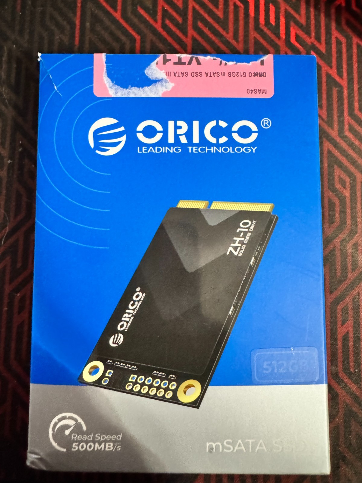 ORICO 512GB mSATA III Internal Solid State Drive (SSD) – 6Gb/s 3D NAND Flash
