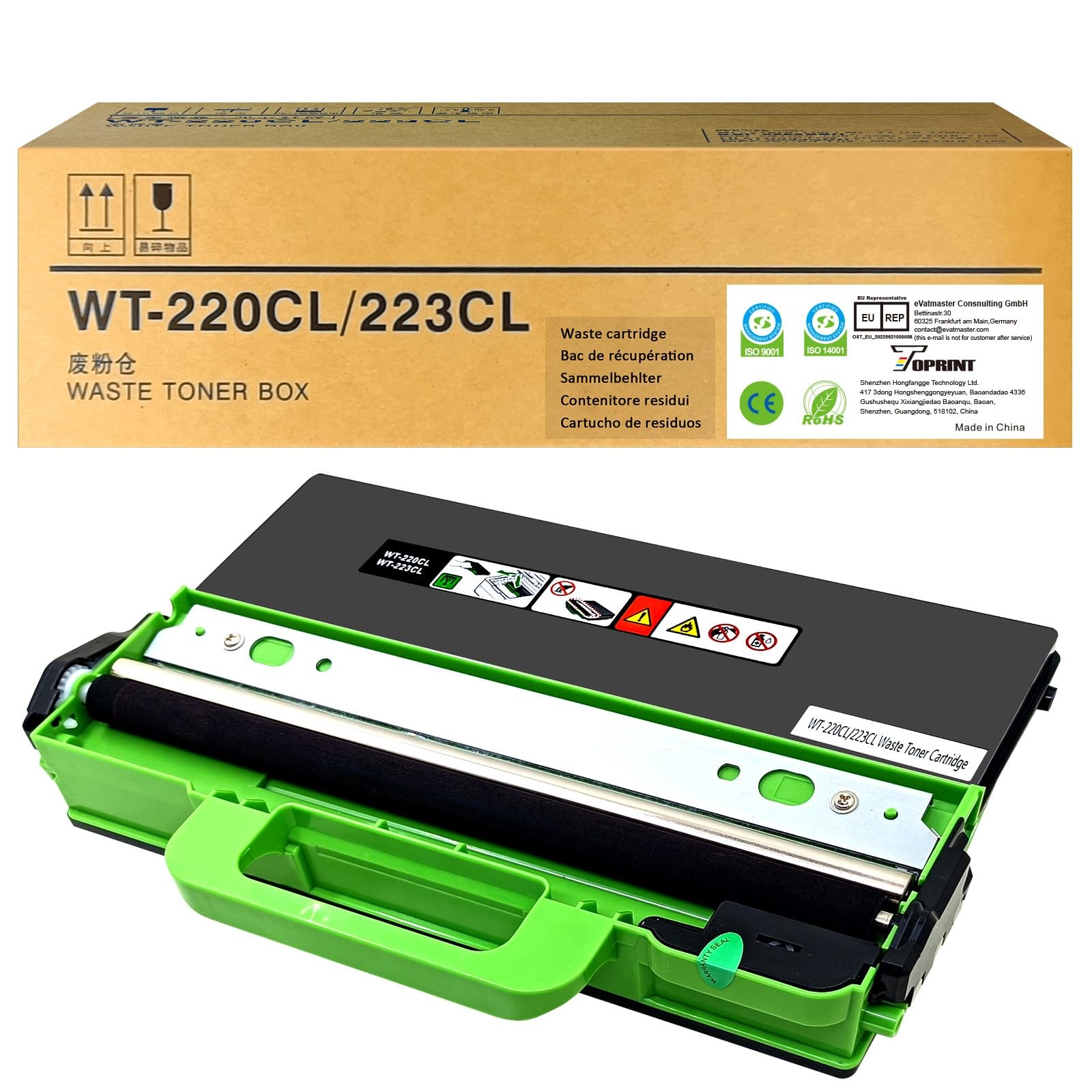 WT-220CL WT-223CL WT220CL WT223CL Waste Toner Box for HL-3140CW 3170CDW 3180C...