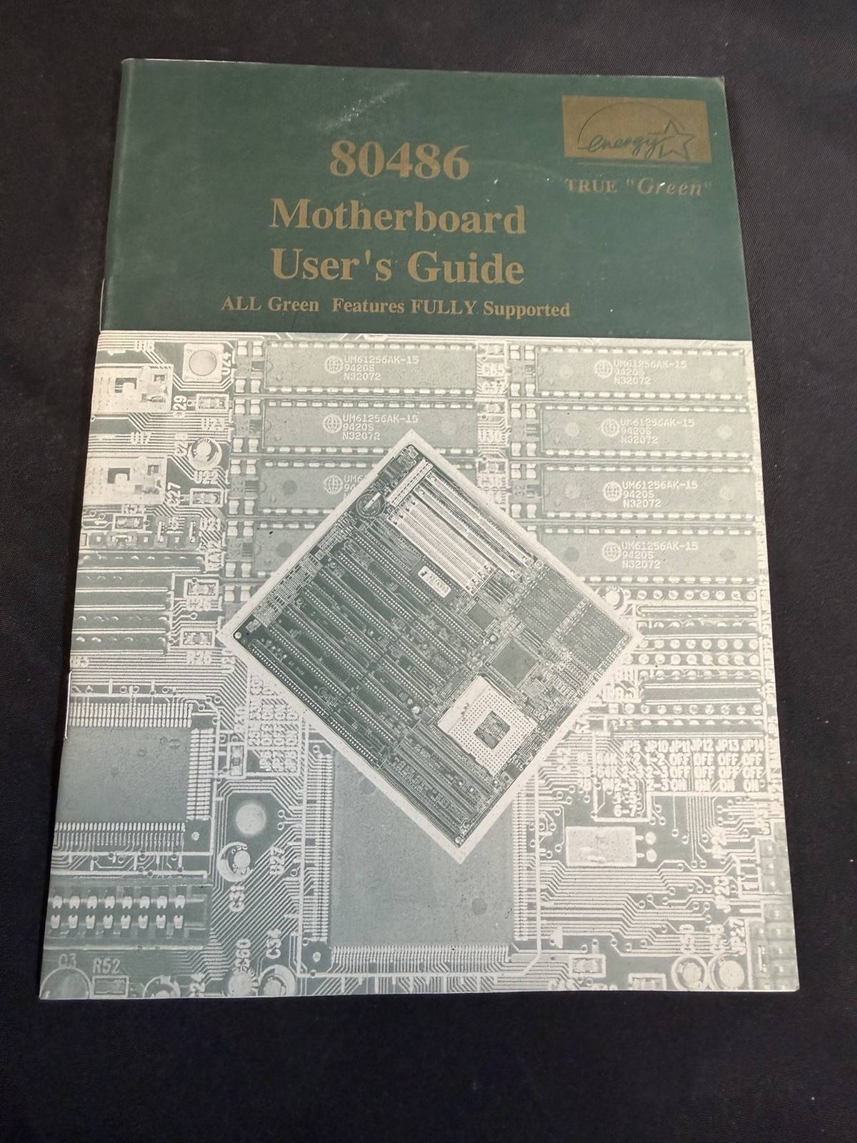 User's Manual Guide - 80486 Motherboard All Green features 