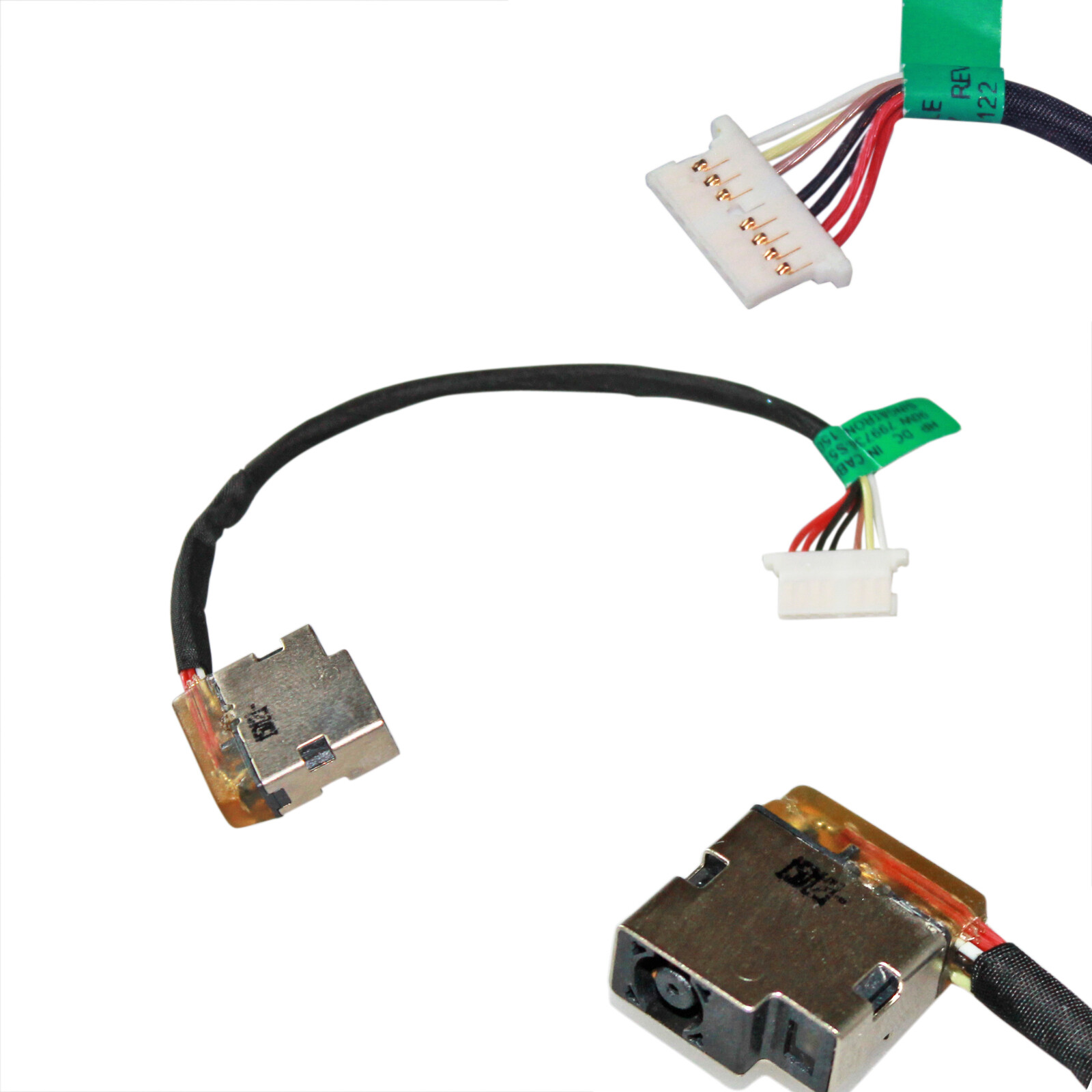 L53538-001 For Hp DC Power Jack Cable 15M-DR0012DX 15M-DR0011DX 15M-DS0011DX FT