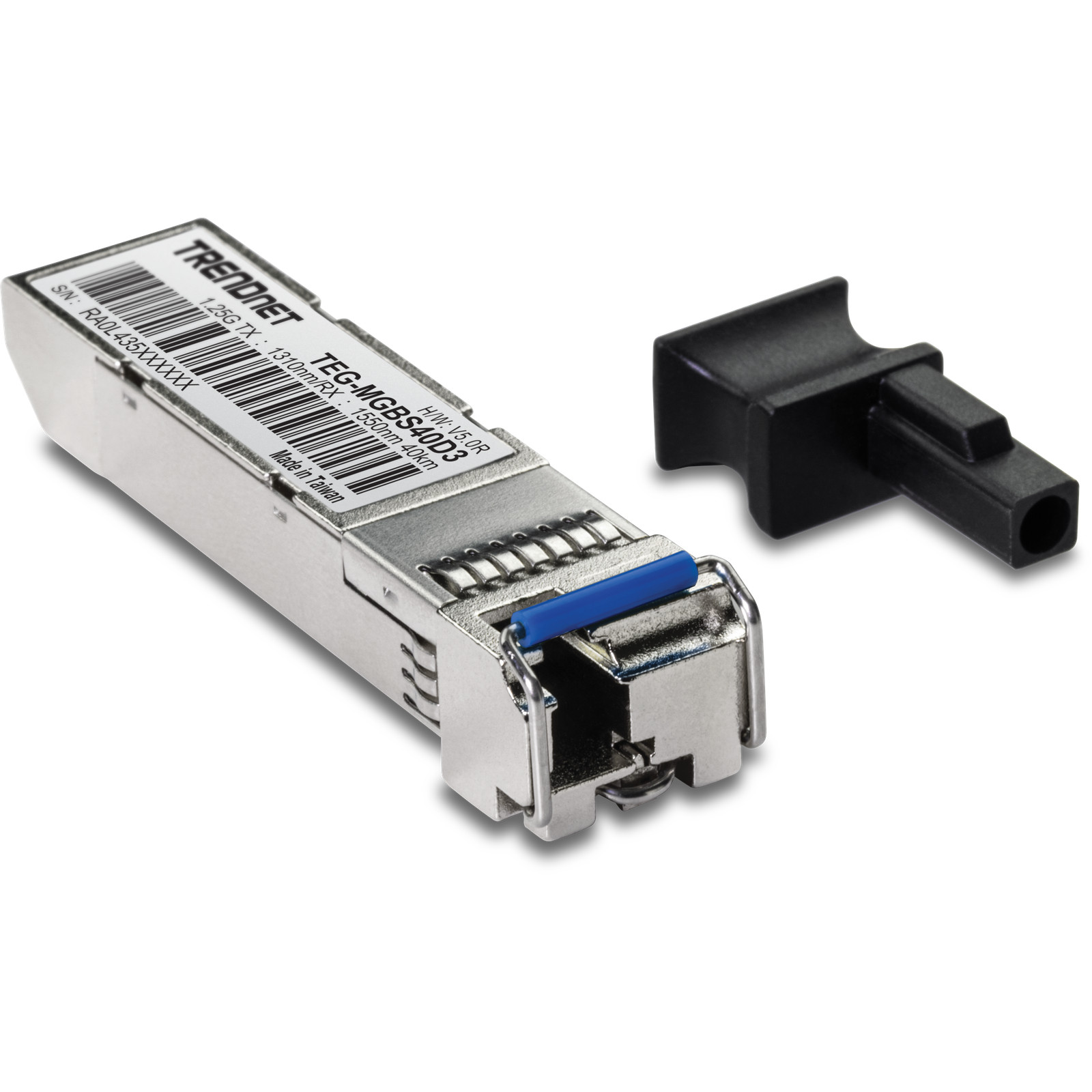 TRENDnet TEG-MGBS40D3, Mini-GBIC Dual Wavelength Single-Mode LC Module 1310 (40