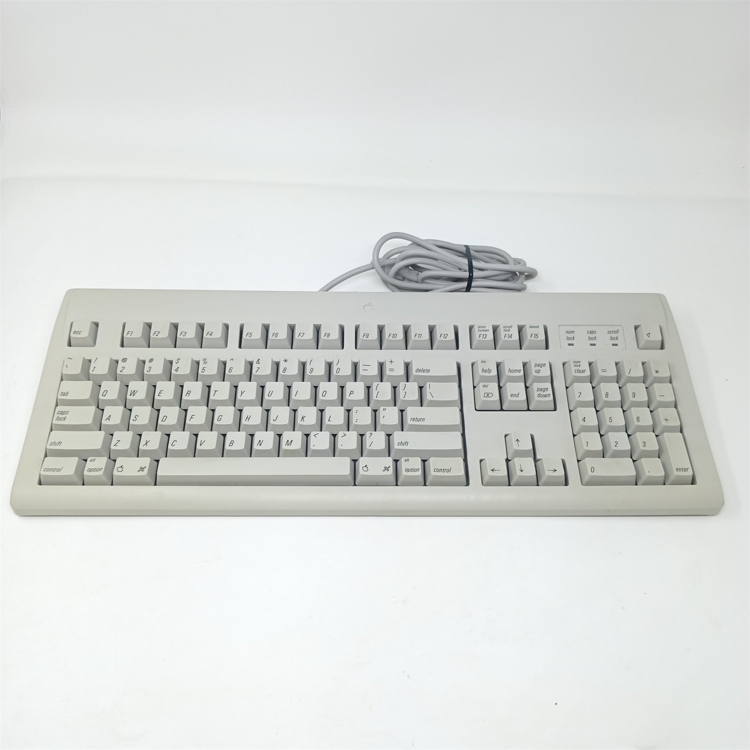 Vintage AppleDesign Keyboard M2980 ADB Macintosh Mac 1994 Beige Apple