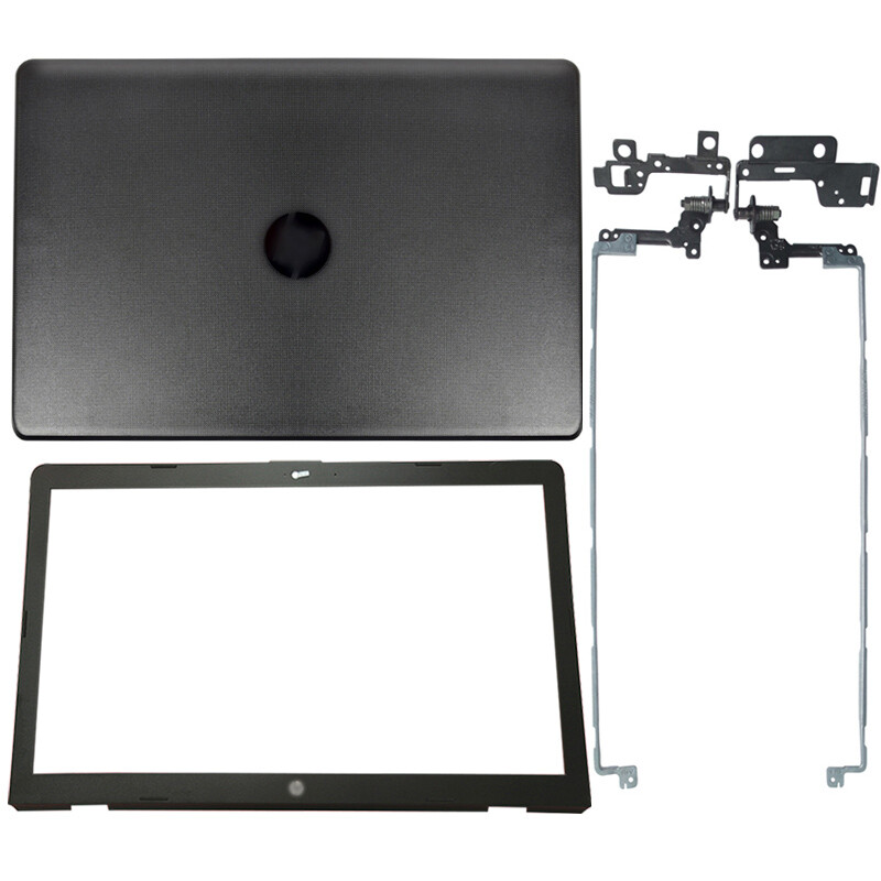 New for HP 17-BS 17-AK AY 17G-BR Black LCD Back Cover+Bezel+Hinges 933298-001 