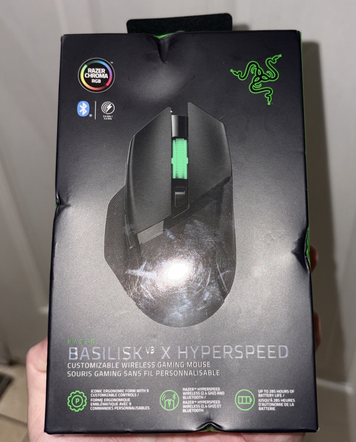 Razer Basilisk V3 X HyperSpeed Wireless Gaming Mouse