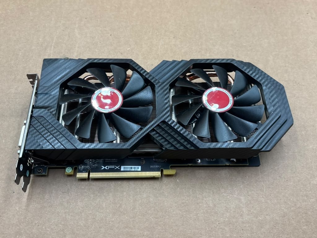 XFX AMD Radeon RX 580 8GB Graphics Video Card RX-CYBERB