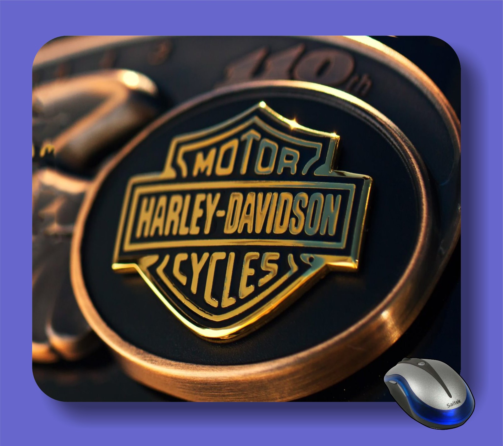 Harley Davidson Motorcycle Computer Mouse Pad Gift    ha08