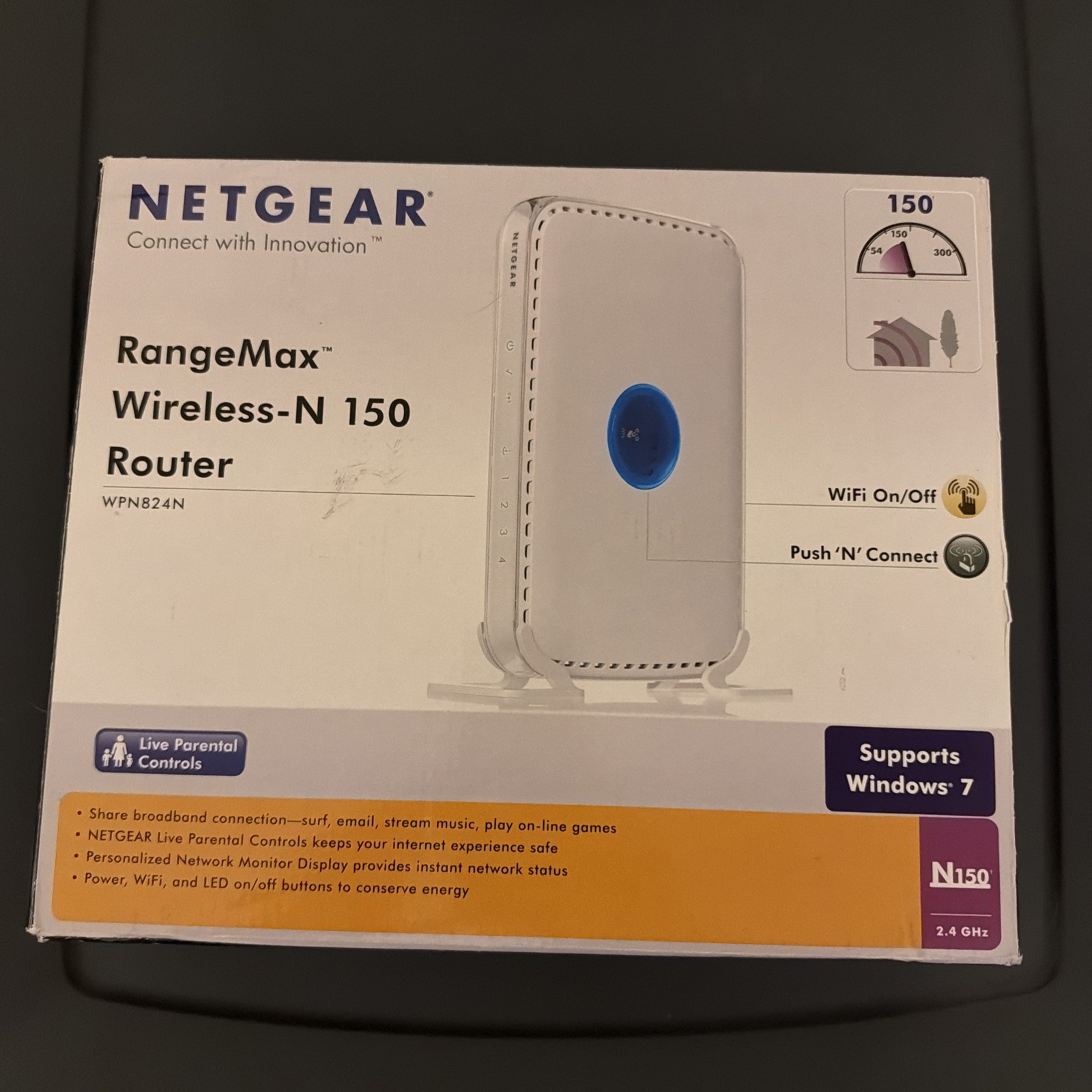 Netgear N150 (150 Mbps 4-Port Wireless N Router (WNR1000)