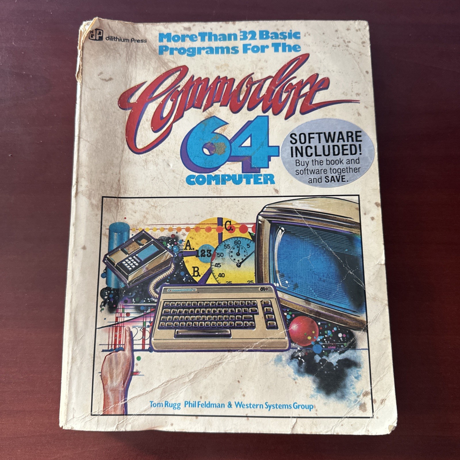 More Than 32 Basic Program For The Commodore 64 Computer Book Original Price Tag