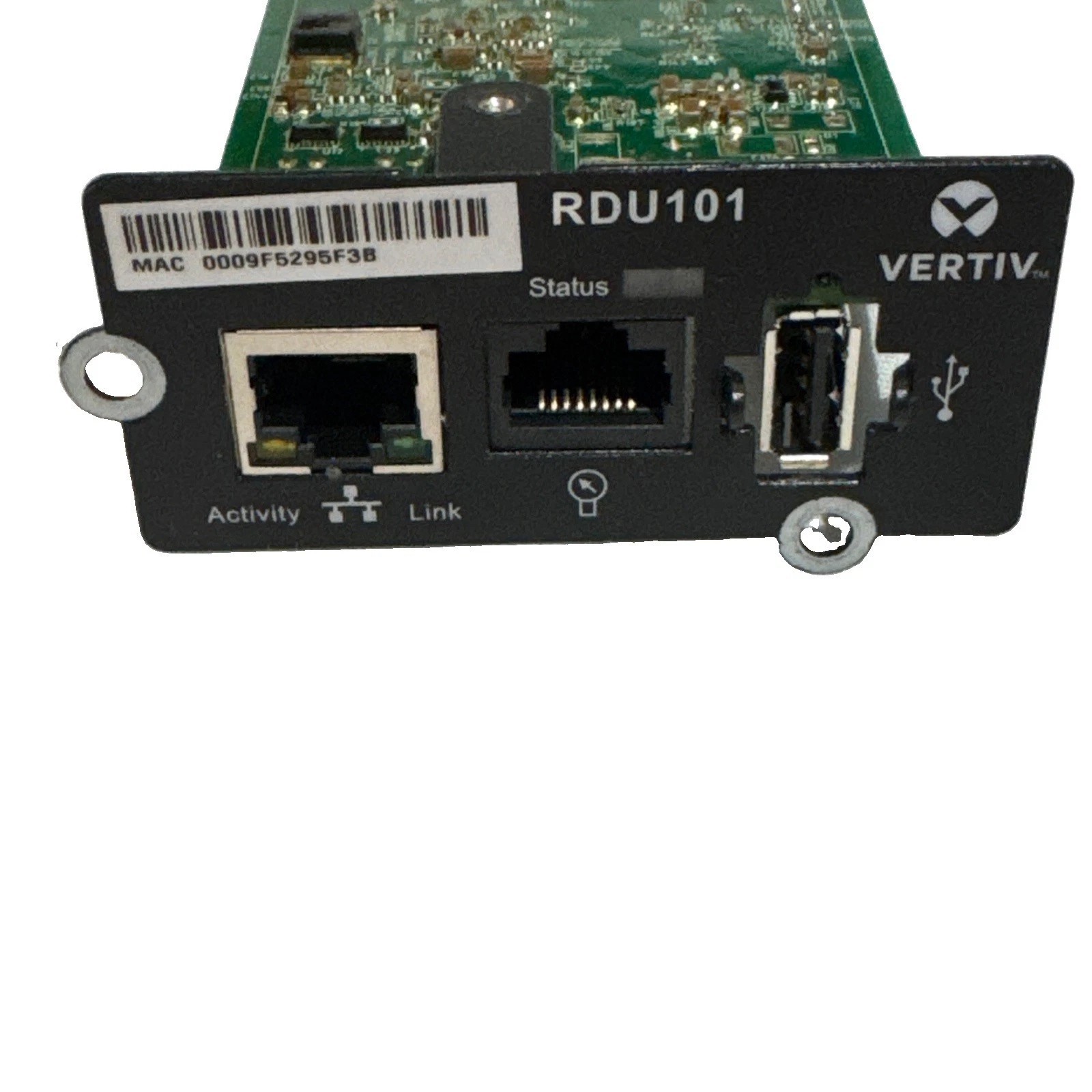 Liebert Vertiv IntelliSlot RDU101 - Network Card | Remote Monitoring For UPS/PDU