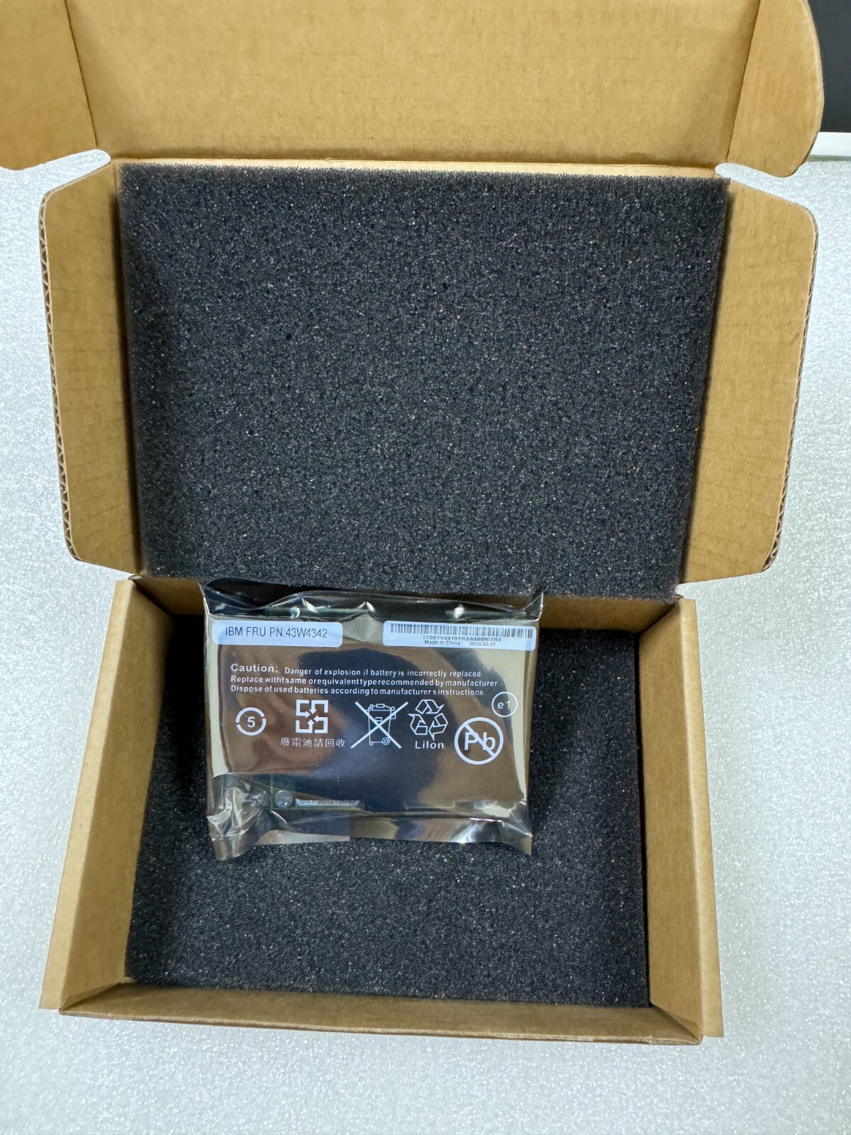 New 2026 IBM BBU07 Battery IBM M5014 M5015 LSI 9750 9280 43W4342 46C9040