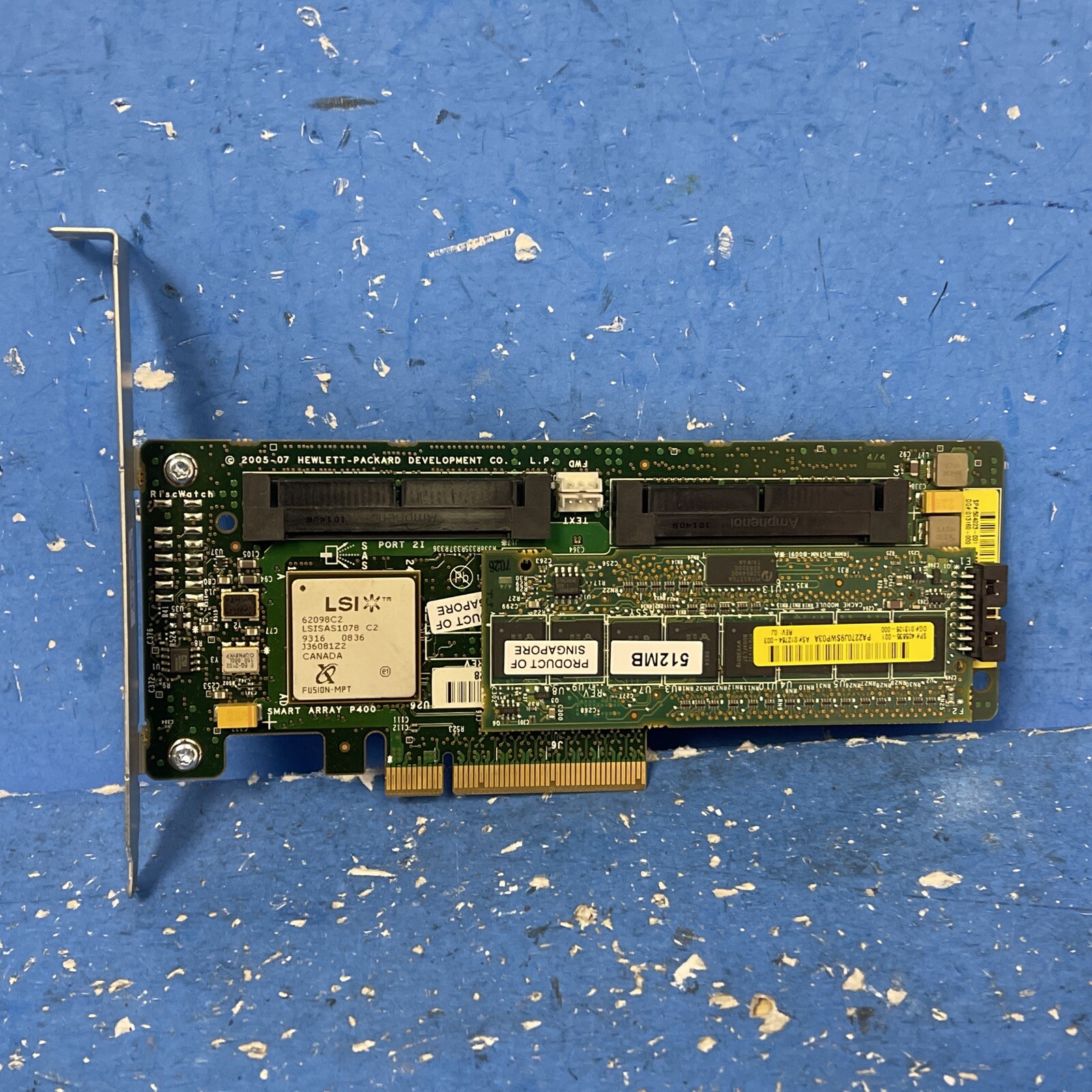 LSI LOGIC 62098C2 256 MB Smart Array HP RAID CONTROLLER