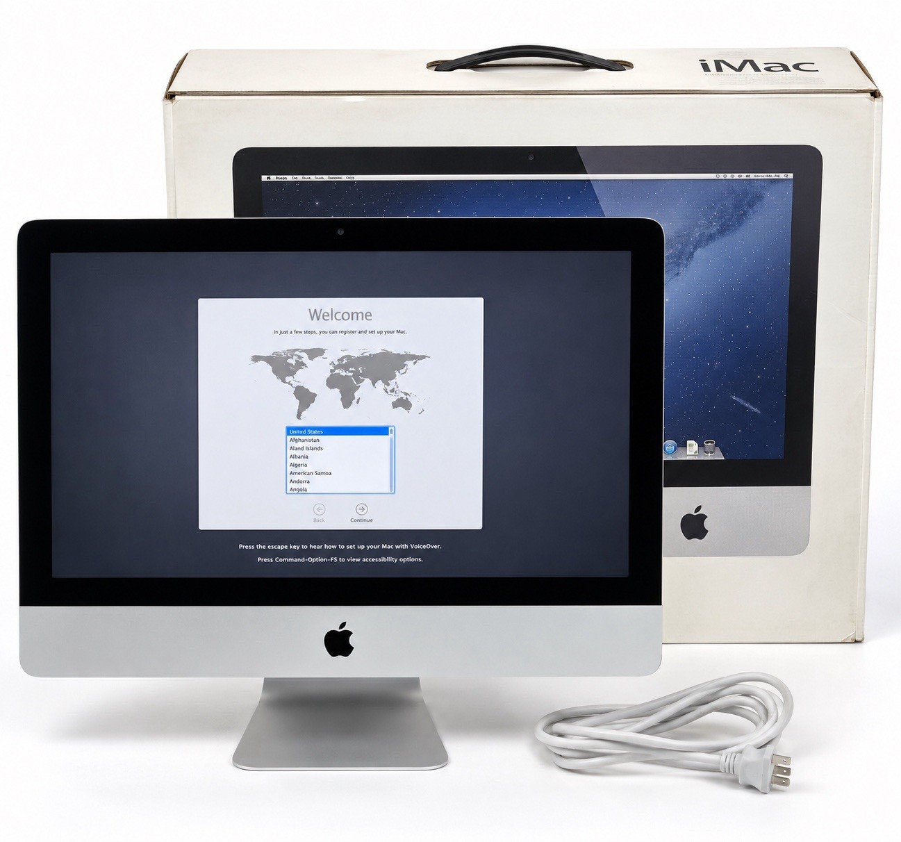 Apple iMac 21.5” Late 2012 i5 2.7GHz 8GB 1.12TB Fusion GT 640M Catalina OEM Box