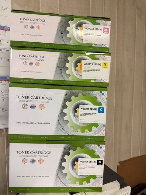 414X Compatible Toner Set 4PK HP 414X W2020X W2021X W2022X W2023X NEW