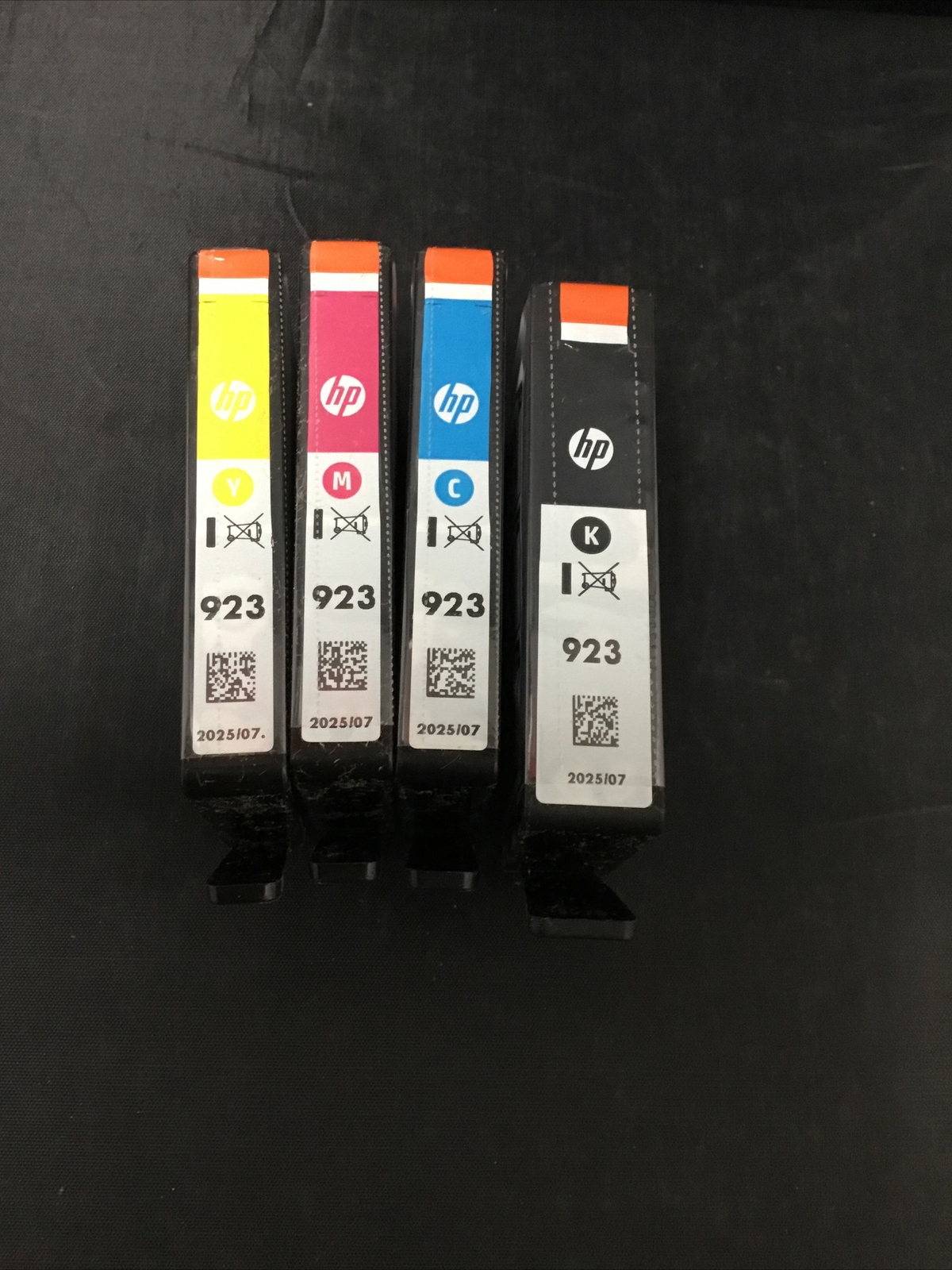 Authentic HP 923 Ink Cartridges 4 PACK B/C/M/Y (6C3Y6LN) Expires 09-2027