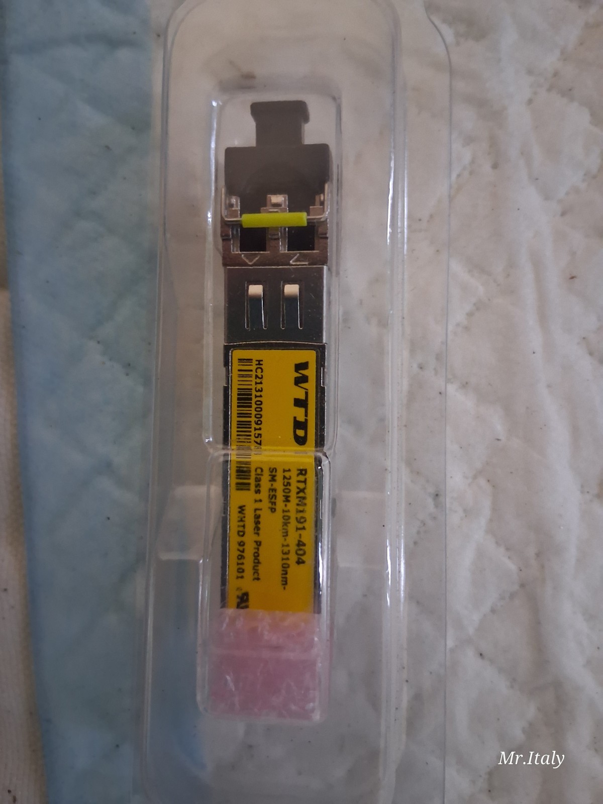 WTD RTXM191-404 1.25GSFP Transceiver 10km 1310nm Single Mode DDM 1000BASELX GBIC
