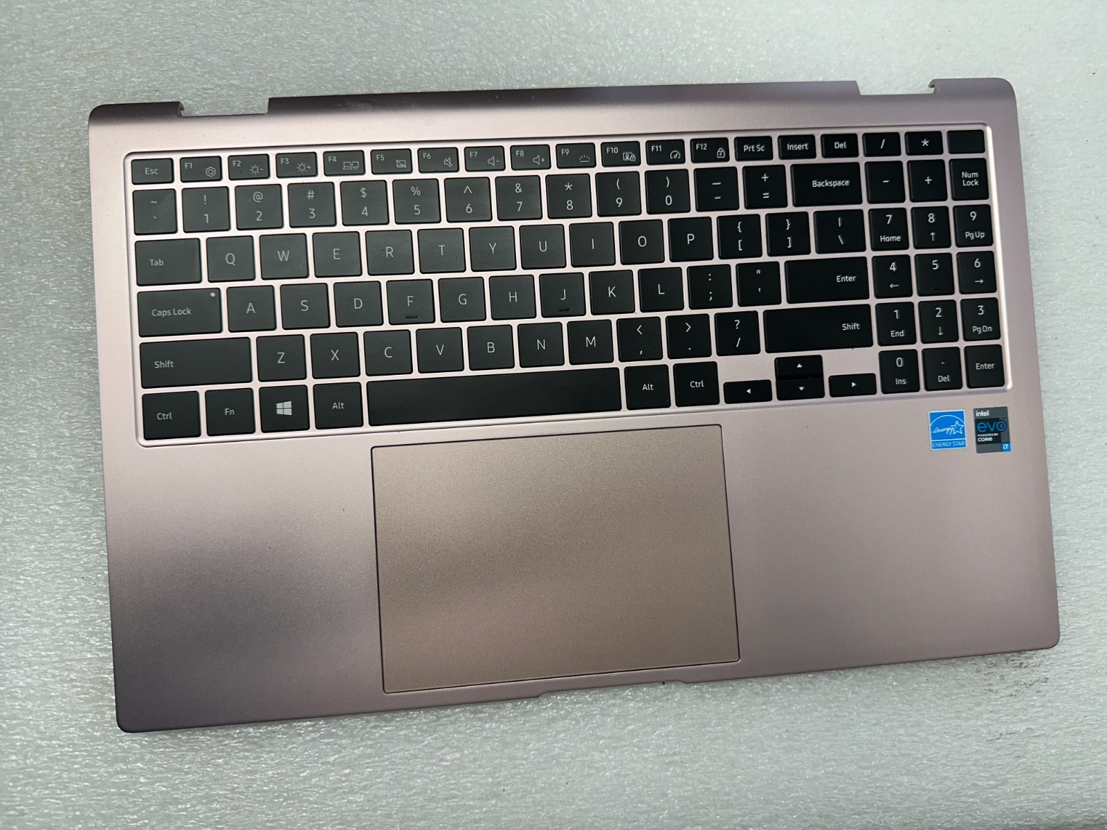 Galaxy Book Flex NP950QDB palmrest touch pad keyboard BA98-02809C