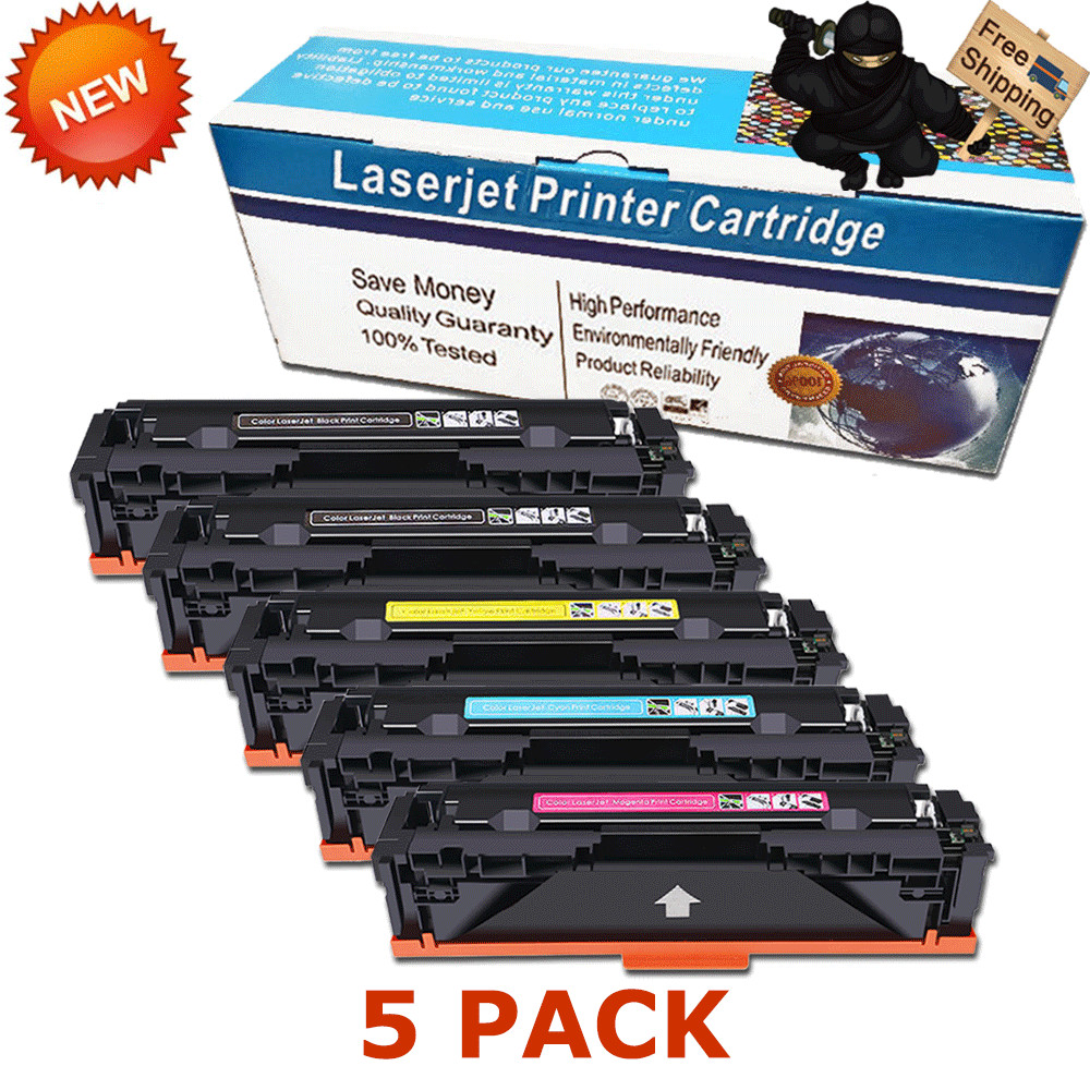 5 PK 045 H Compatible Toner Set for Canon 1246C001 MF634Cdw MF632Cdw LBP612Cdw