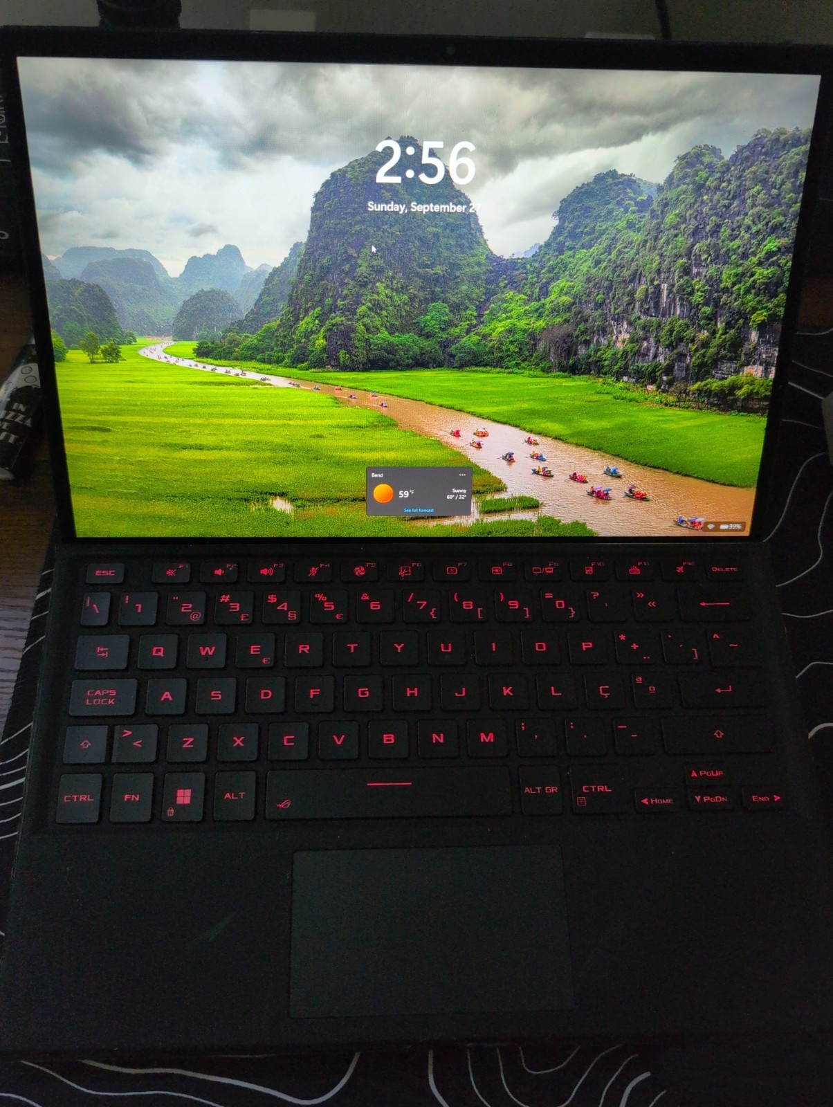2022 Asus Rog Flow Z13 Gz301ze Gaming Tablet With Functional Keyboard