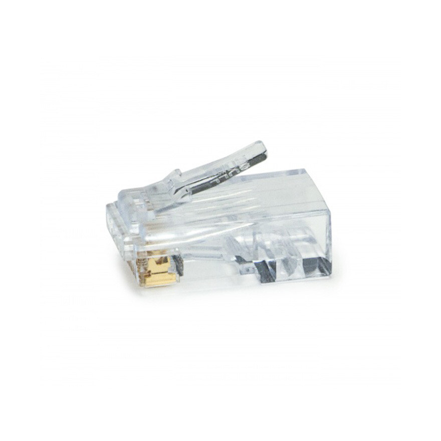Platinum Tools® 100029C ezEX®48 – RJ45® Cat6A Connectors (Clamshell Pack of 50)