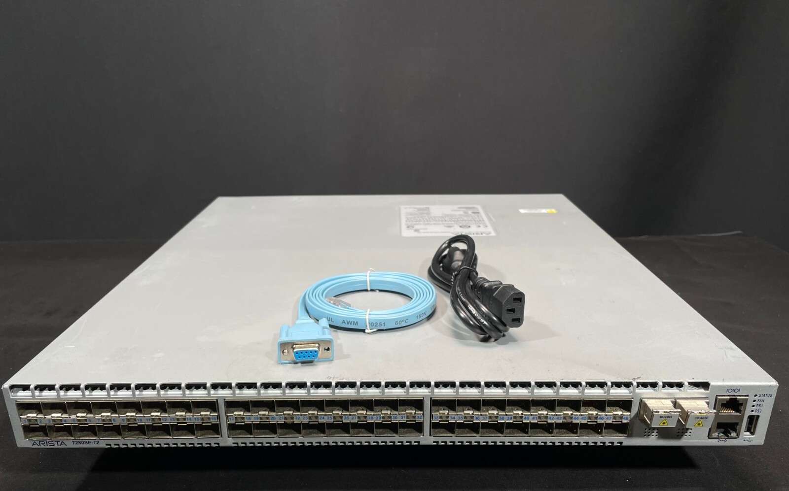 Arista  DCS-7280SE-72-R 48-SFP 2-100GB Port Ethernet Switch - Same Day Shipping