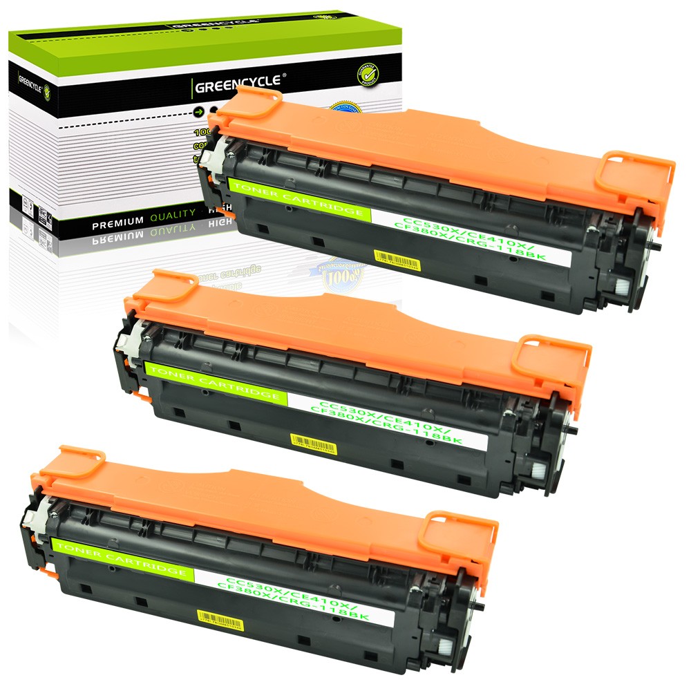 3PK High Yeild CE410X Toner Fit For HP LaserJet Pro 400 MFP M475dn M475dw M451dn