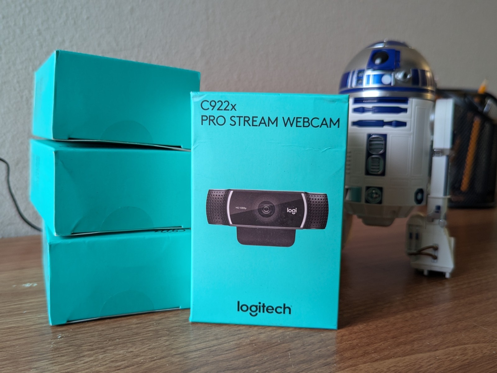 New Logitech C922x Pro Stream Webcam – Full 1080p HD Camera, Black