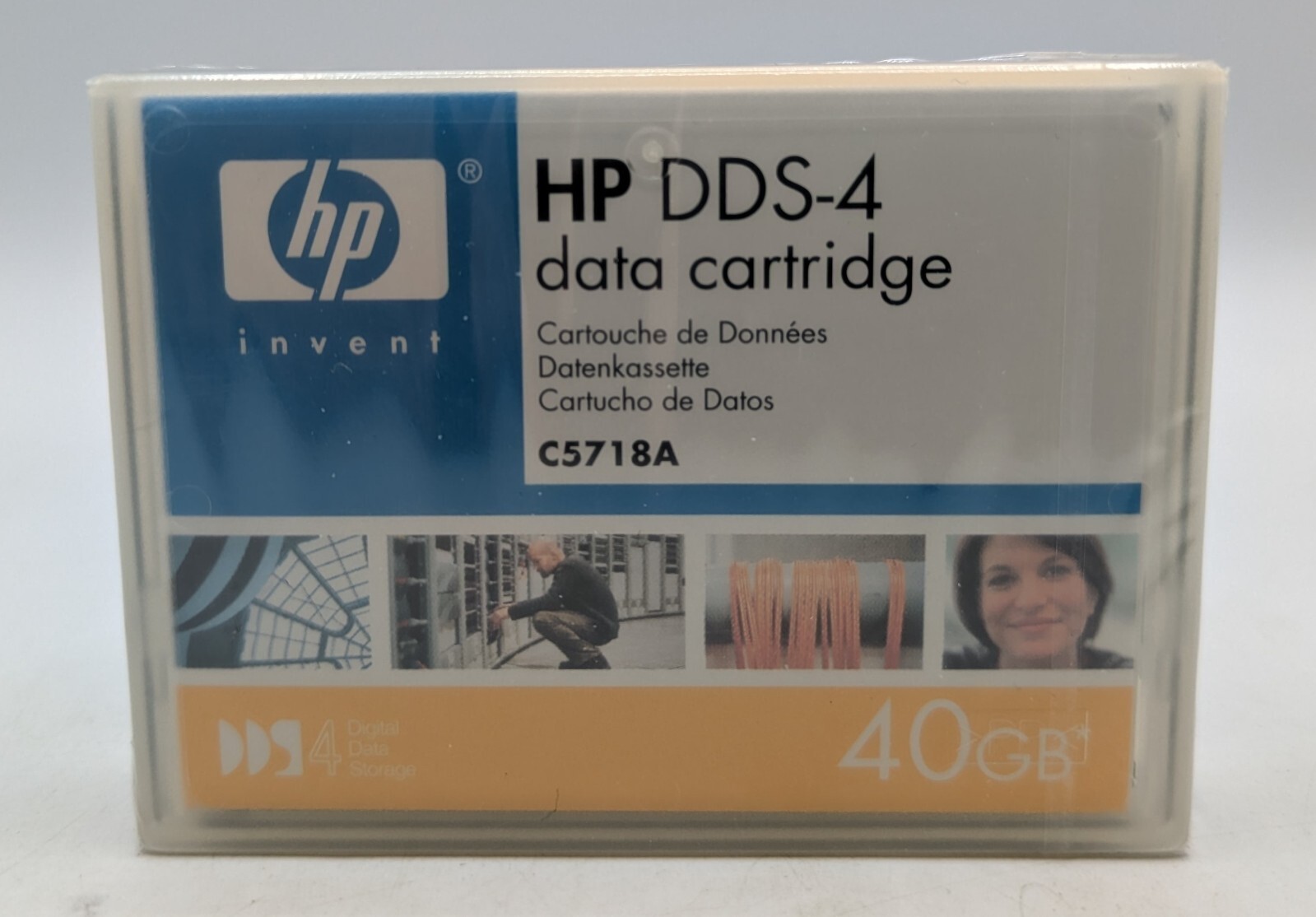HP DDS-4 Data Cartridge 40GB C5718A NEW SEALED