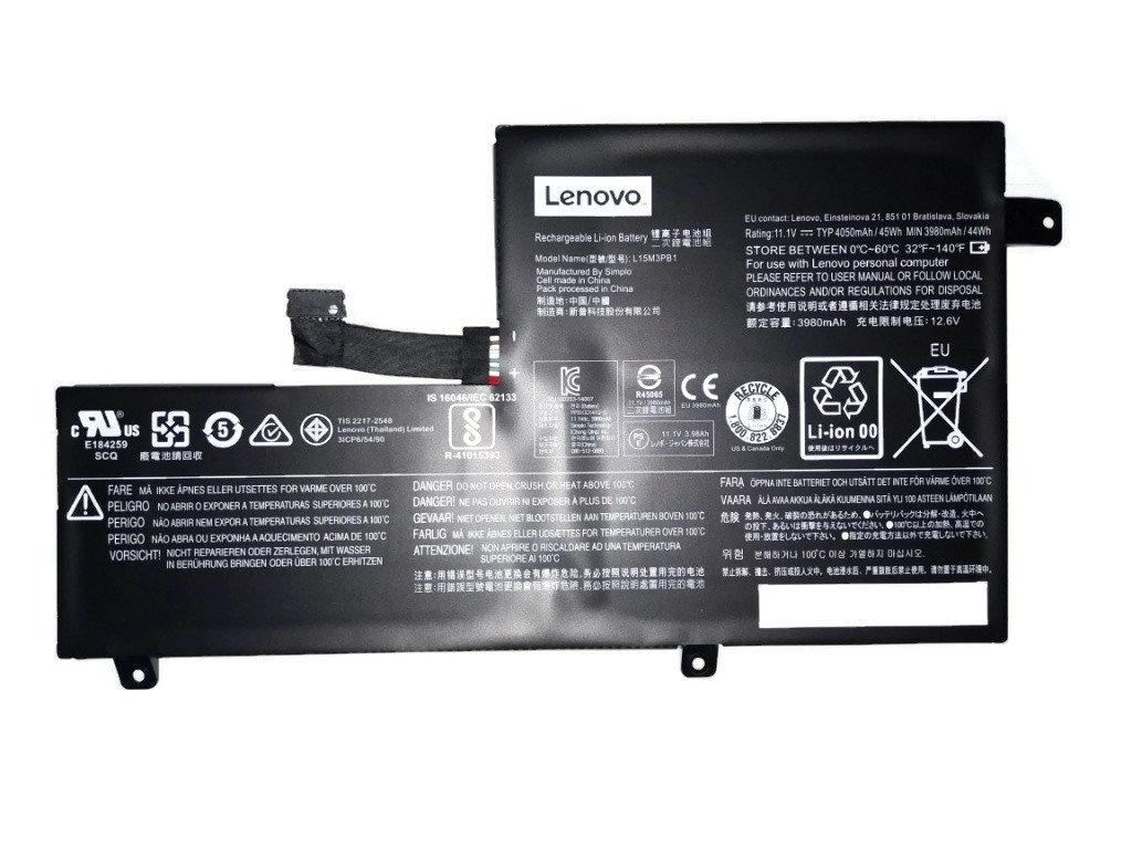 New Genuine Lenovo ThinkPad 11.1V 45Wh 3cell Battery 5B10W67285 SB10W67248