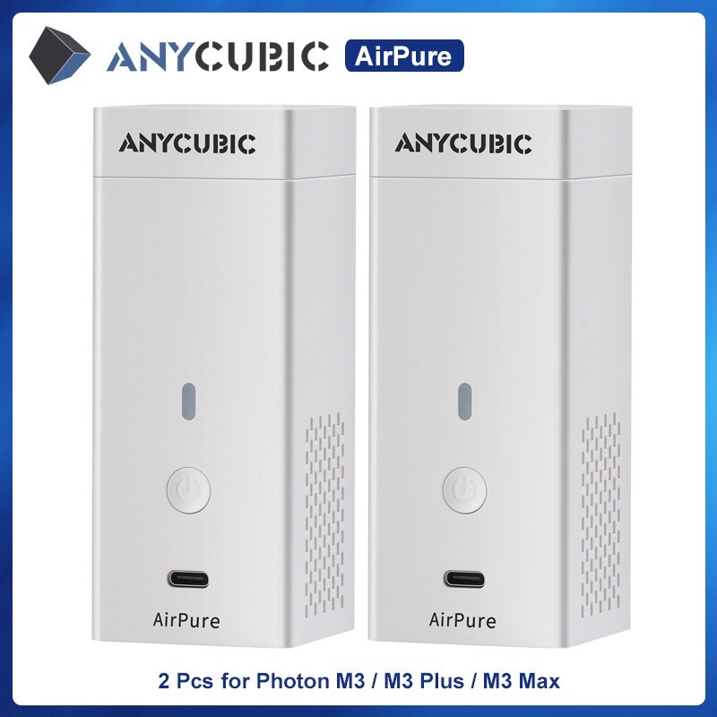 Pair - ANYCUBIC AirPure Mini - LCD DLP 3D Printer Photon M3 /M3 Plus /M3 Max US