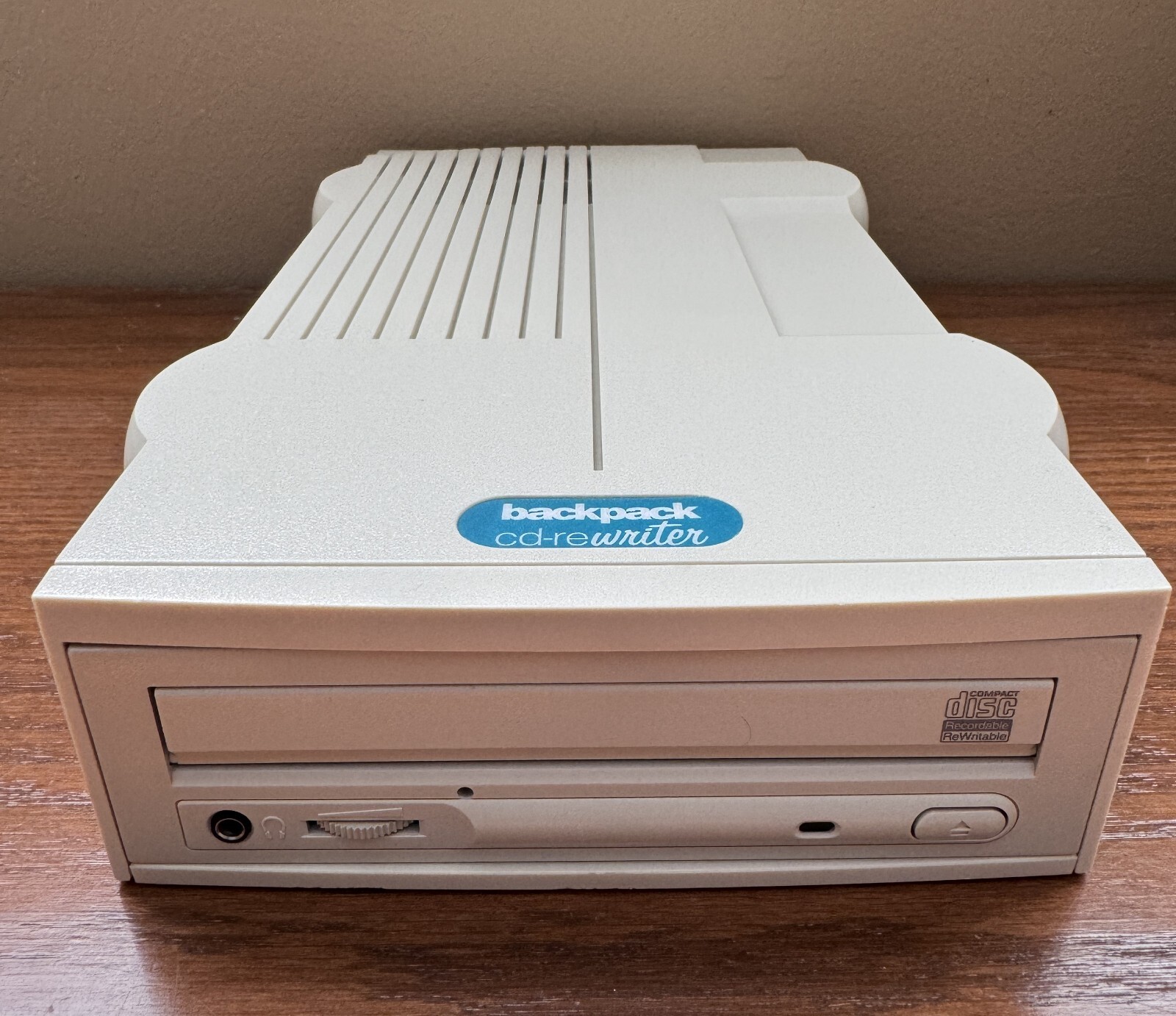 MICRO SOLUTIONS #190130 Series 6 Driver Backpack CD-Rewriter ~ NO POWER CORD