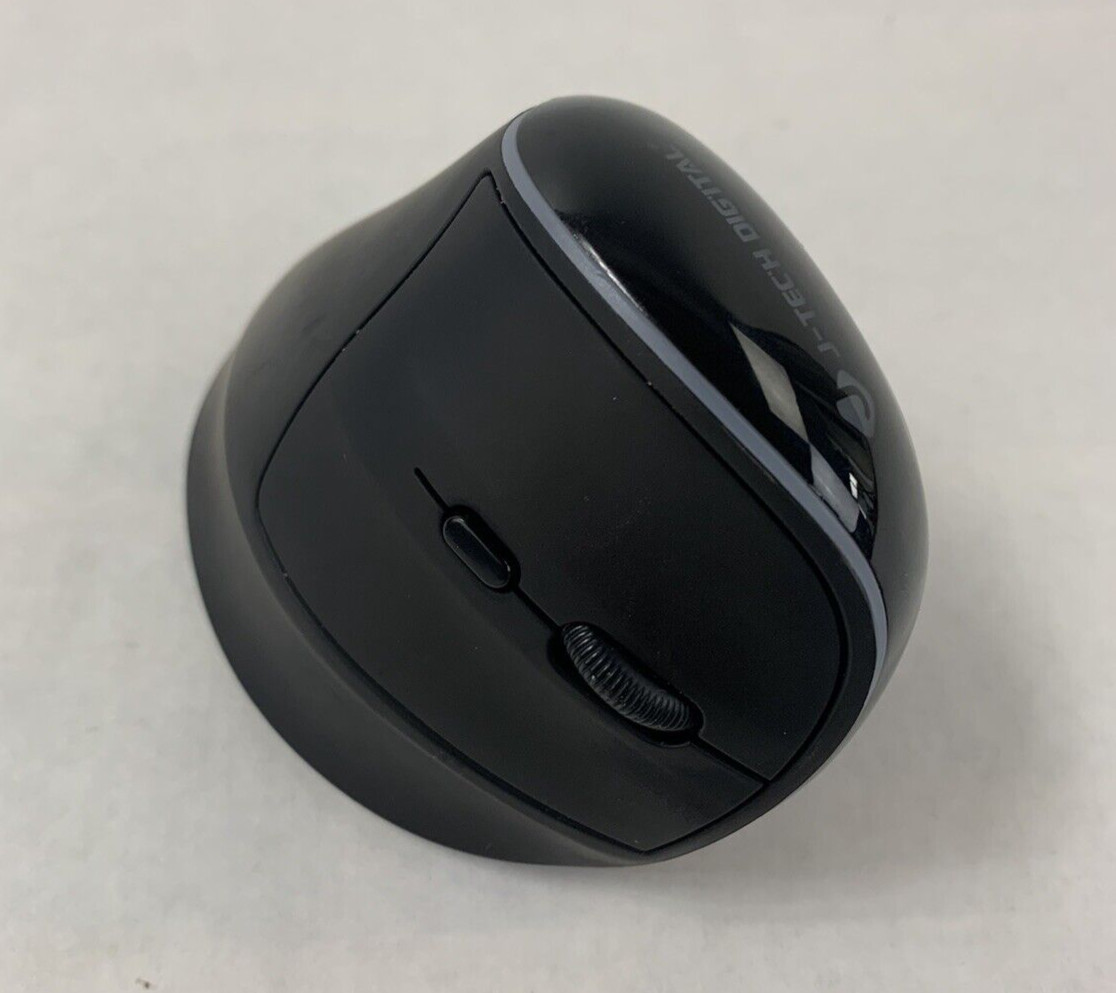 J-Tech Digital V628M 6 Button Ergonomic Vertical Mouse No Nano Transceiver USB