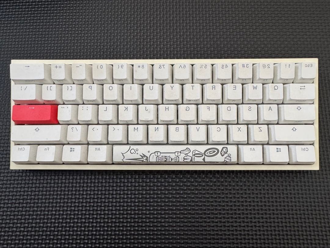Ducky One 2 Mini White Gaming Keyboard JP Wired Tested