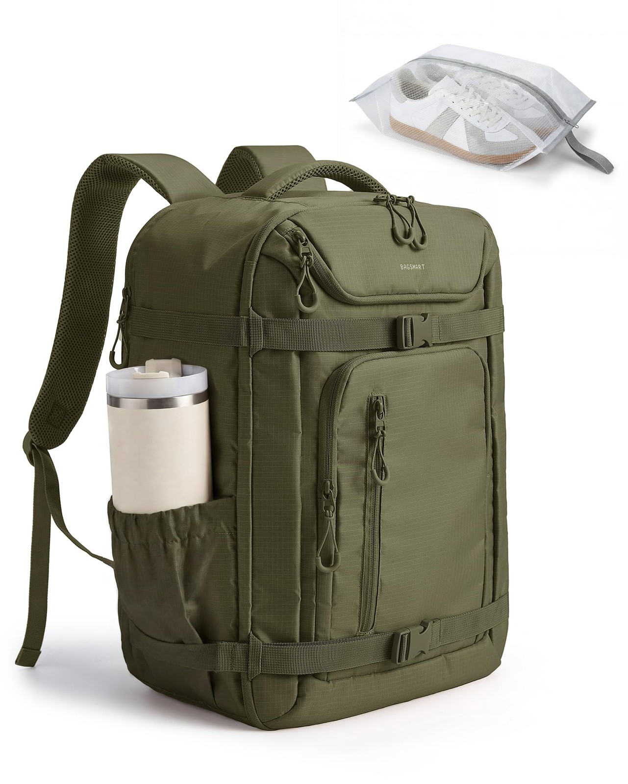 BAGSMART Travel Backpack 17 Inch Laptop Carry On