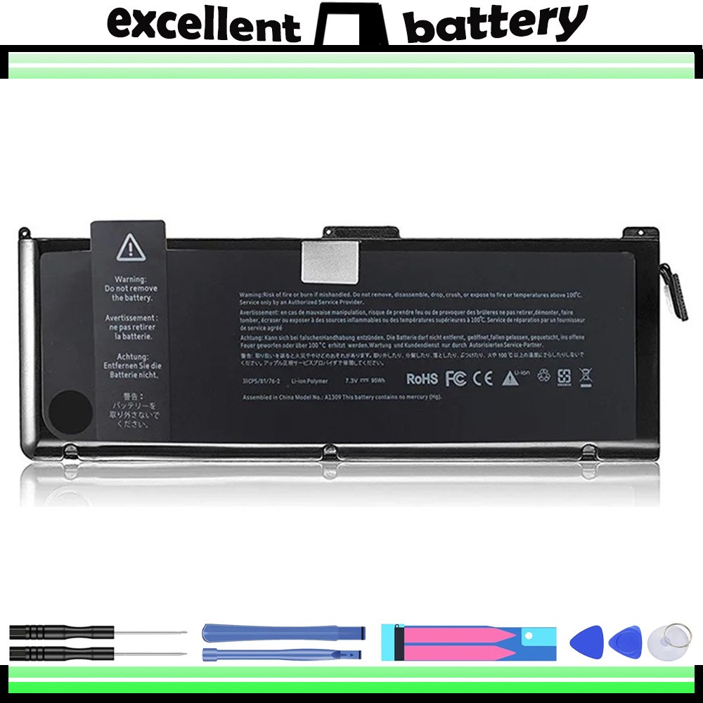 Battery A1309 for MacBook Pro 17" A1297 - 2009 & 2010 Laptop Models