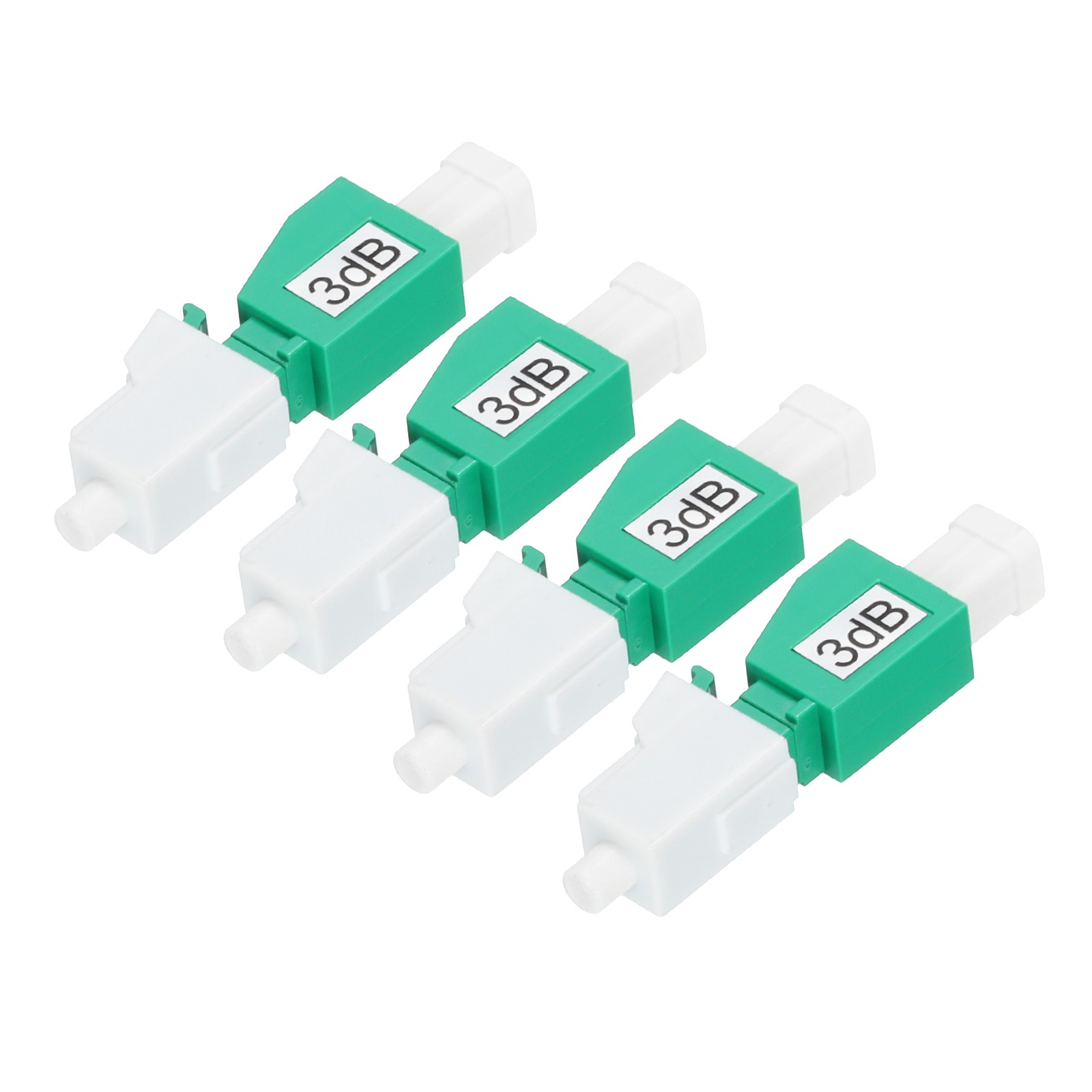 4PCS 3dB LC/APC  Fiber Attenuator, Mode Fixed Fiber Optic Attenuator