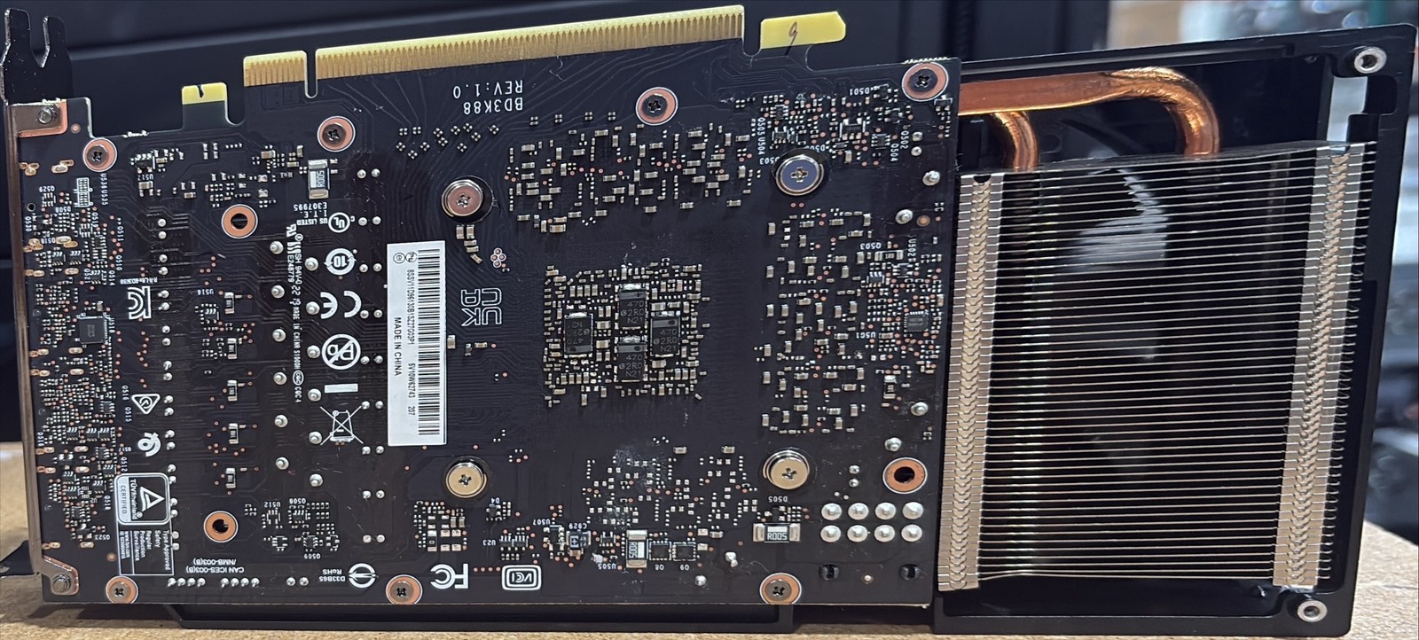 NVIDIA GeForce RTX 3060 8GB Dedicated Graphics GPU (Missing Back Plate)