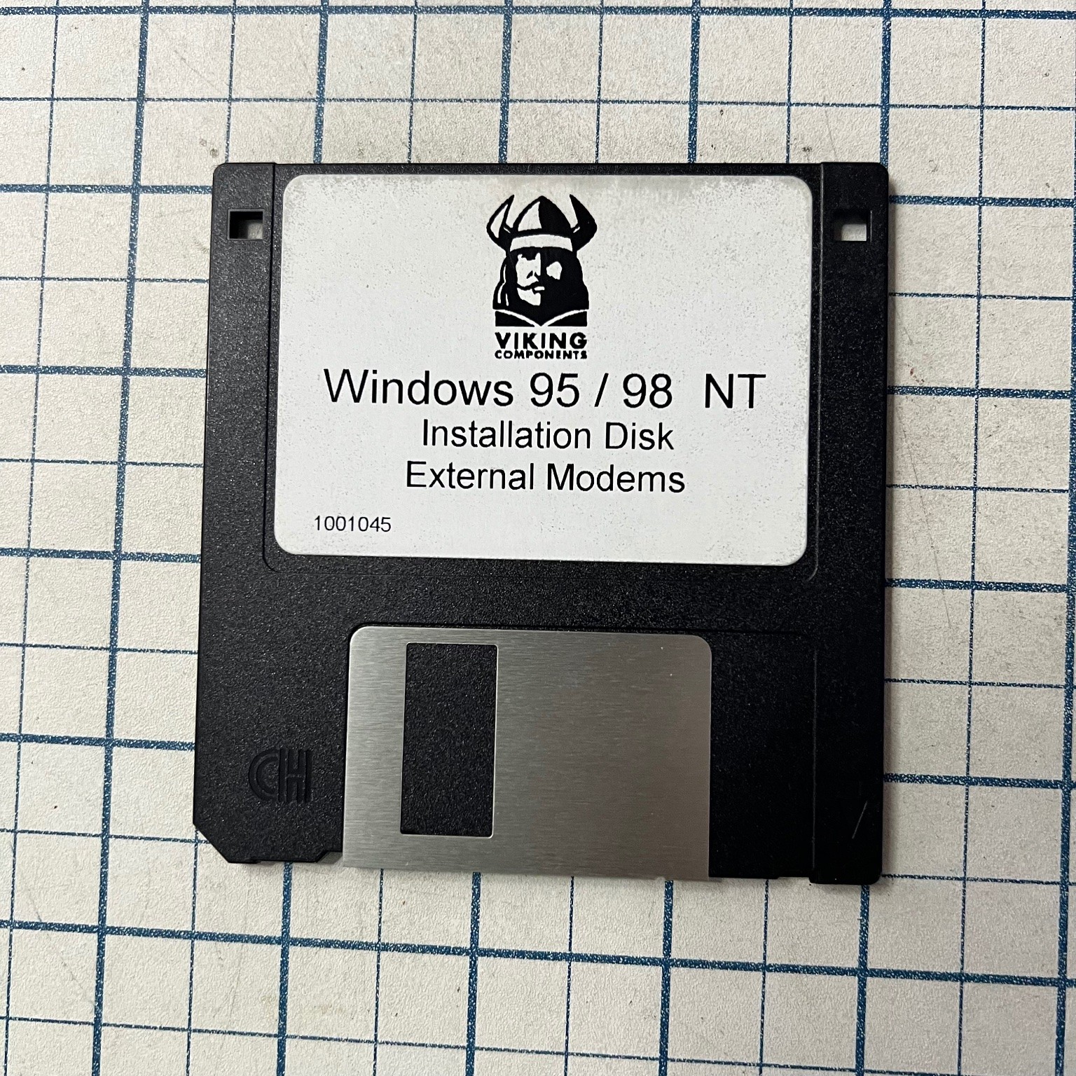 Viking Components Windows 95 98 NT Software 3.5" Floppy Disk Modems Vintage