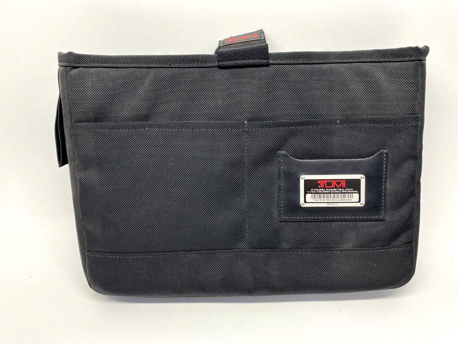 Tumi Padded Laptop Sleeve iPAD Microsoft Surface Insert Bag Black #280SD3