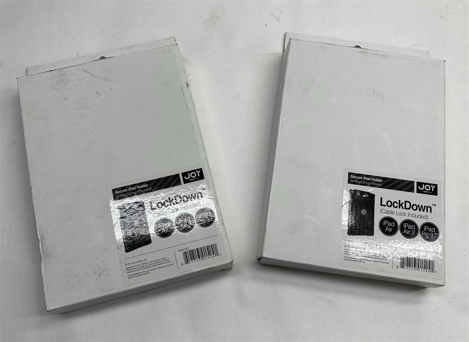 Joy Factory Lockdown Secure iPad Holder for MagConnect Mounts SGA100 LOT 2 NEW